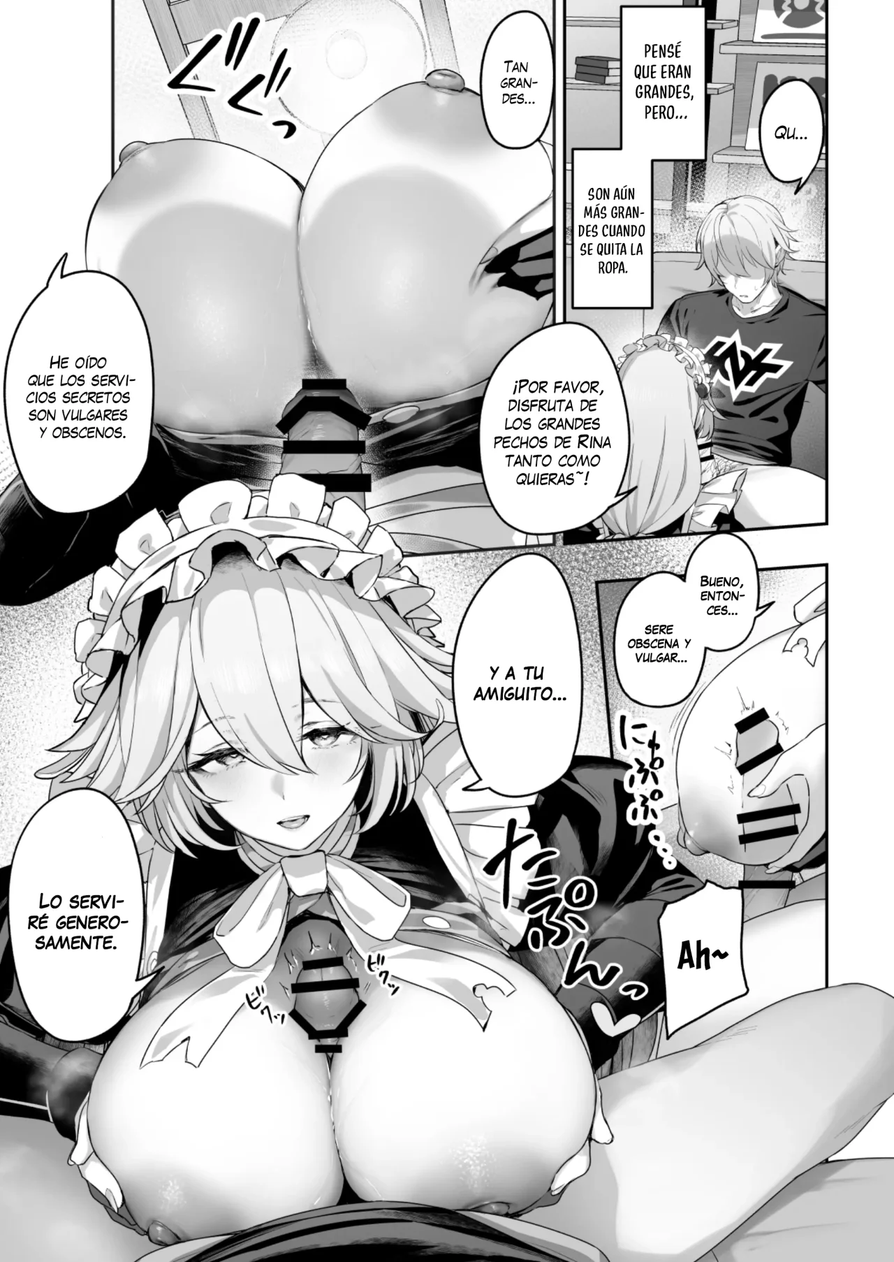 Maid-chou Rina no Tokubetsu Ura Service | Los Secretos y Especiales Servicios de la Jefa de Sirvientas Lina page 9 full