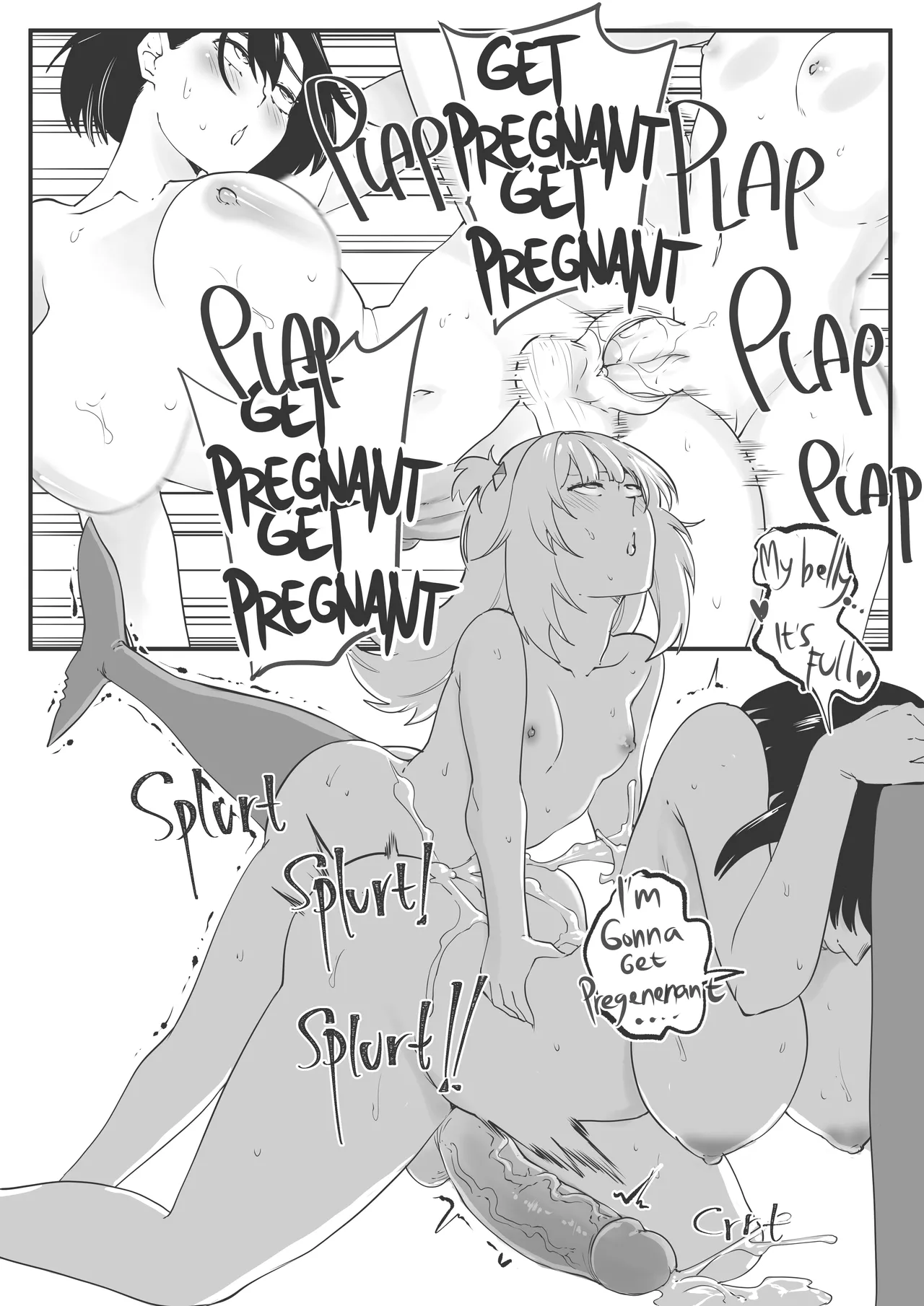 Kronii x Gura page 3 full