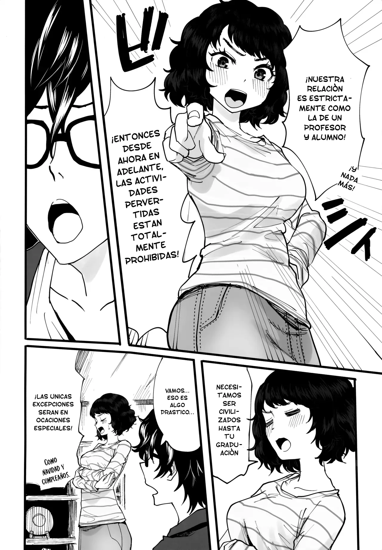 Tantou Kyoushi ni Oazuke Sareta node Chokkai Kakemakuru Hon | Un Libro sobre la Abstención page 5 full