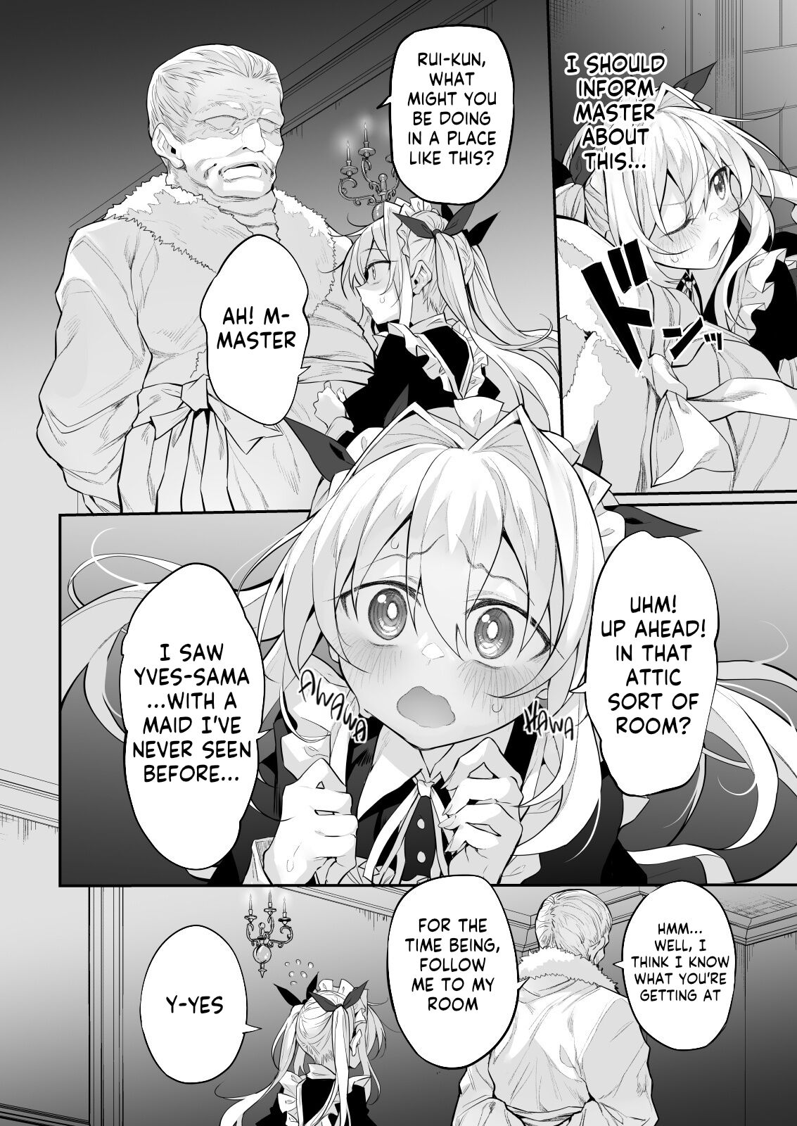 Hatsukoi Maid - First Love Maid 2 ~Watashi no Hatsukoi Obocchama no Goshujin-sama ni Choukyou Sareru Wake ga nai~ page 10 full