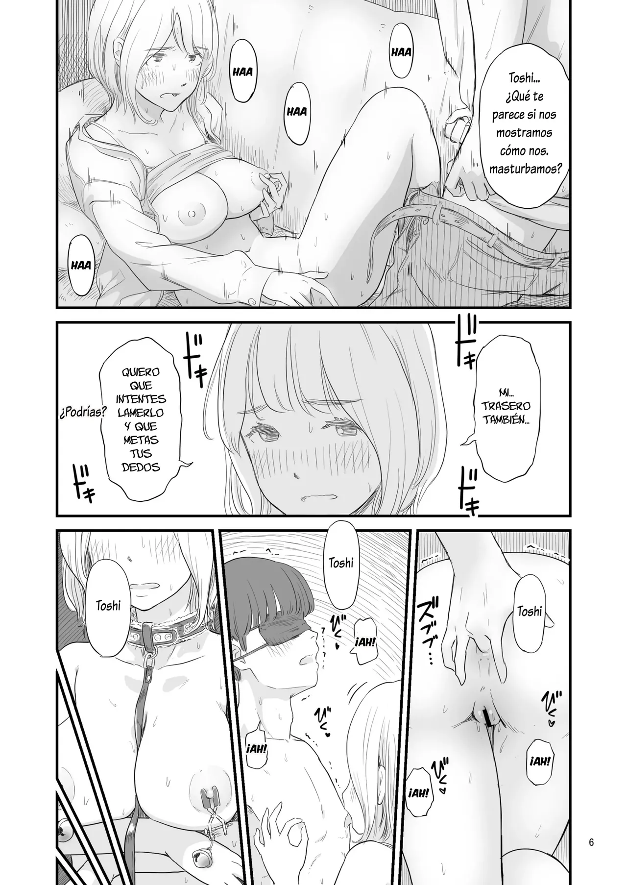 Boku no taisetsuna kanojo ga itoko no kyokon shota ni netora re chau!？| ¿¡Mi Querida Novia Fue Tomada Por Mi Encimoso Primito!？ page 6 full