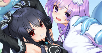 ユニとネプギアのスライム触手姦と cover
