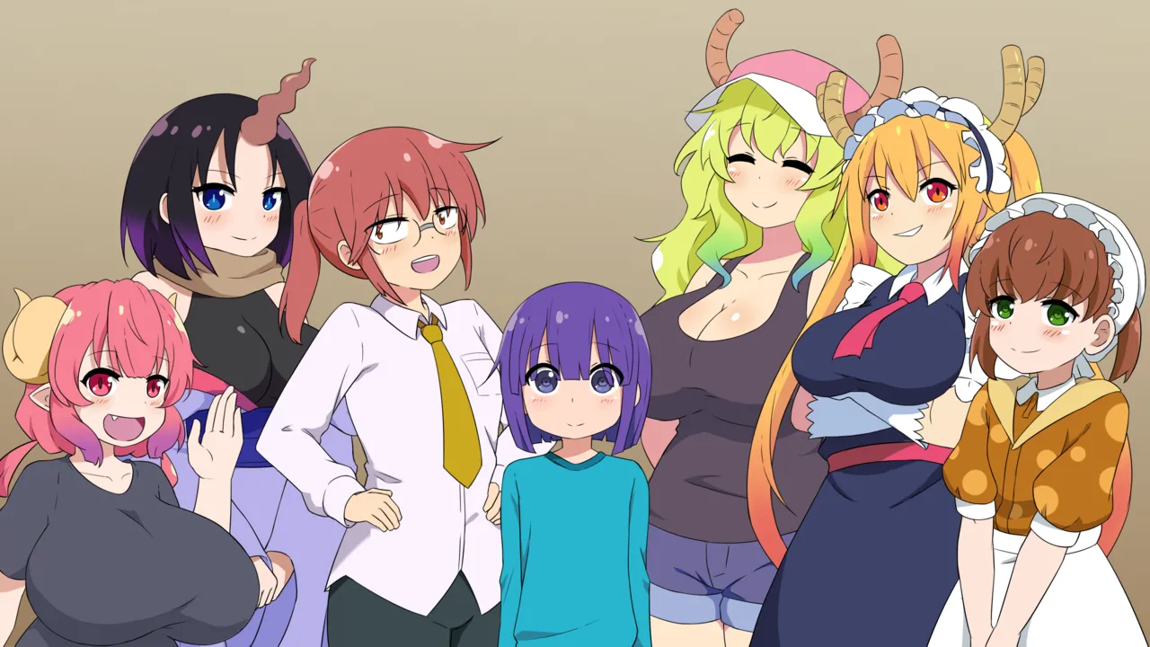 If Dragon Maid was a shotacon harem game and the shota went all the way page 3 full