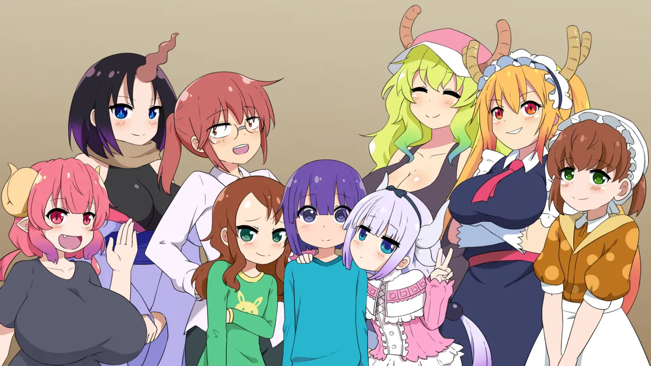 If Dragon Maid was a shotacon harem game and the shota went all the way page 4 full