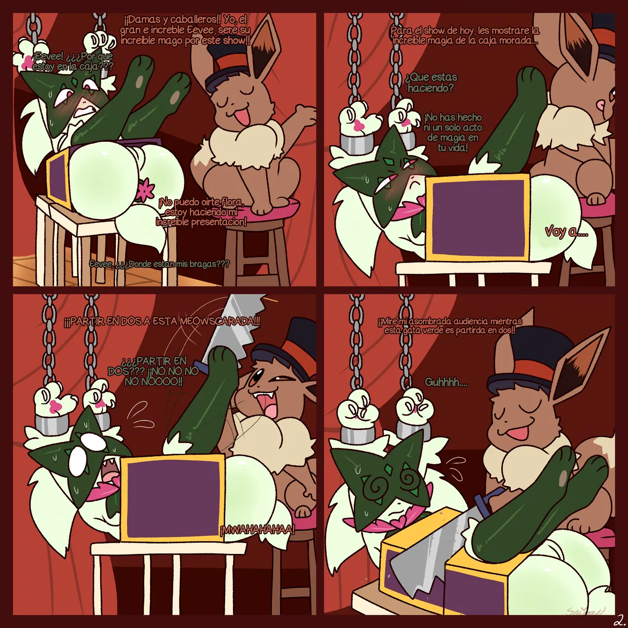 Eevee's Magical Show page 2 full