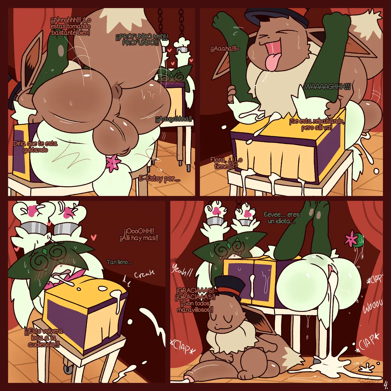 Eevee's Magical Show page 4 full