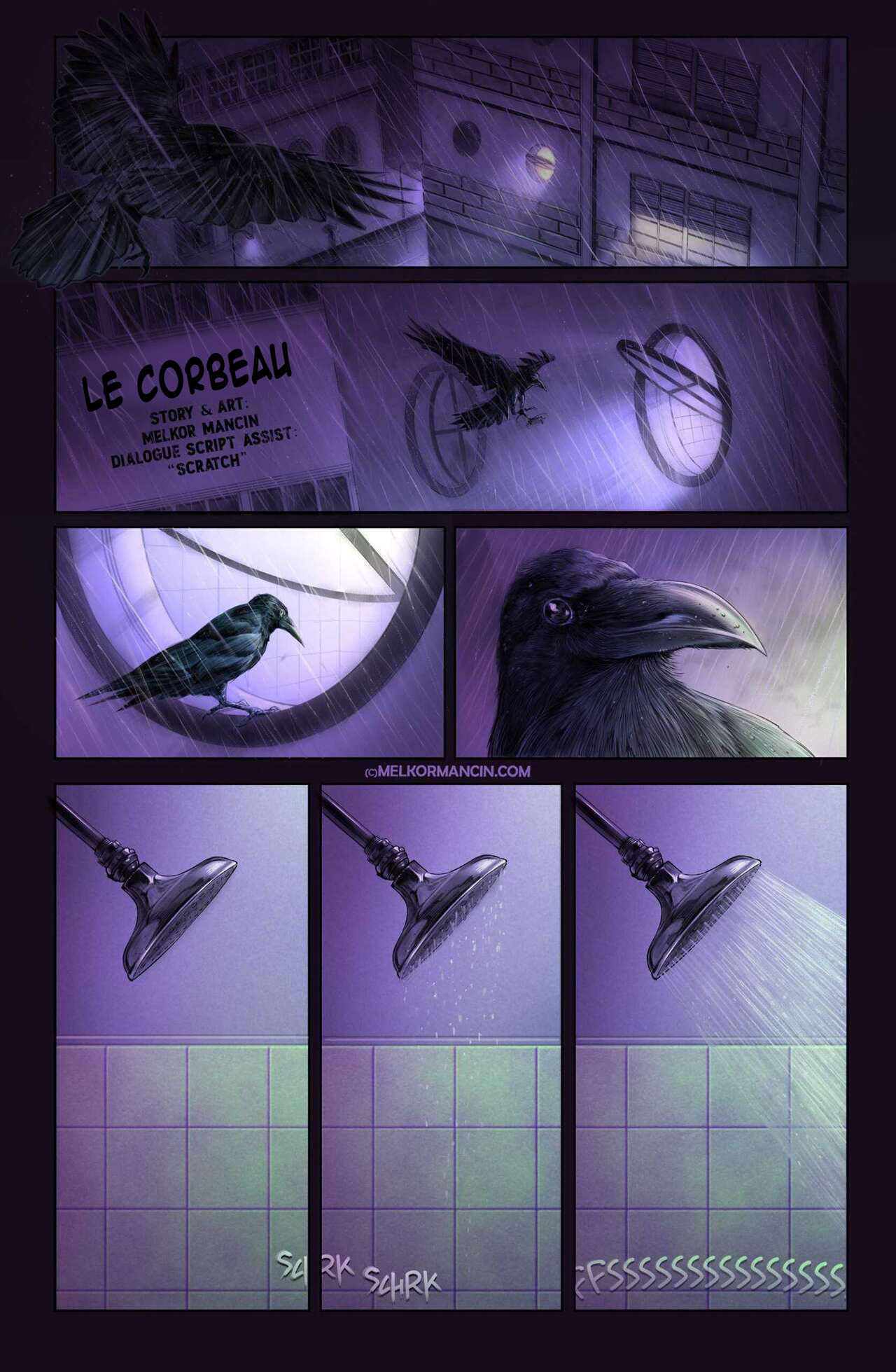 The Raven - Le Corbeau page 1 full