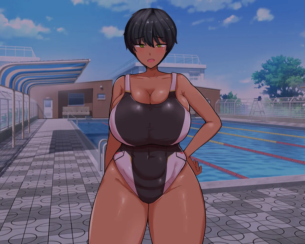 長チンエロ猿が放課後に爆乳同級生x3とヤりまくっていた。 page 7 full