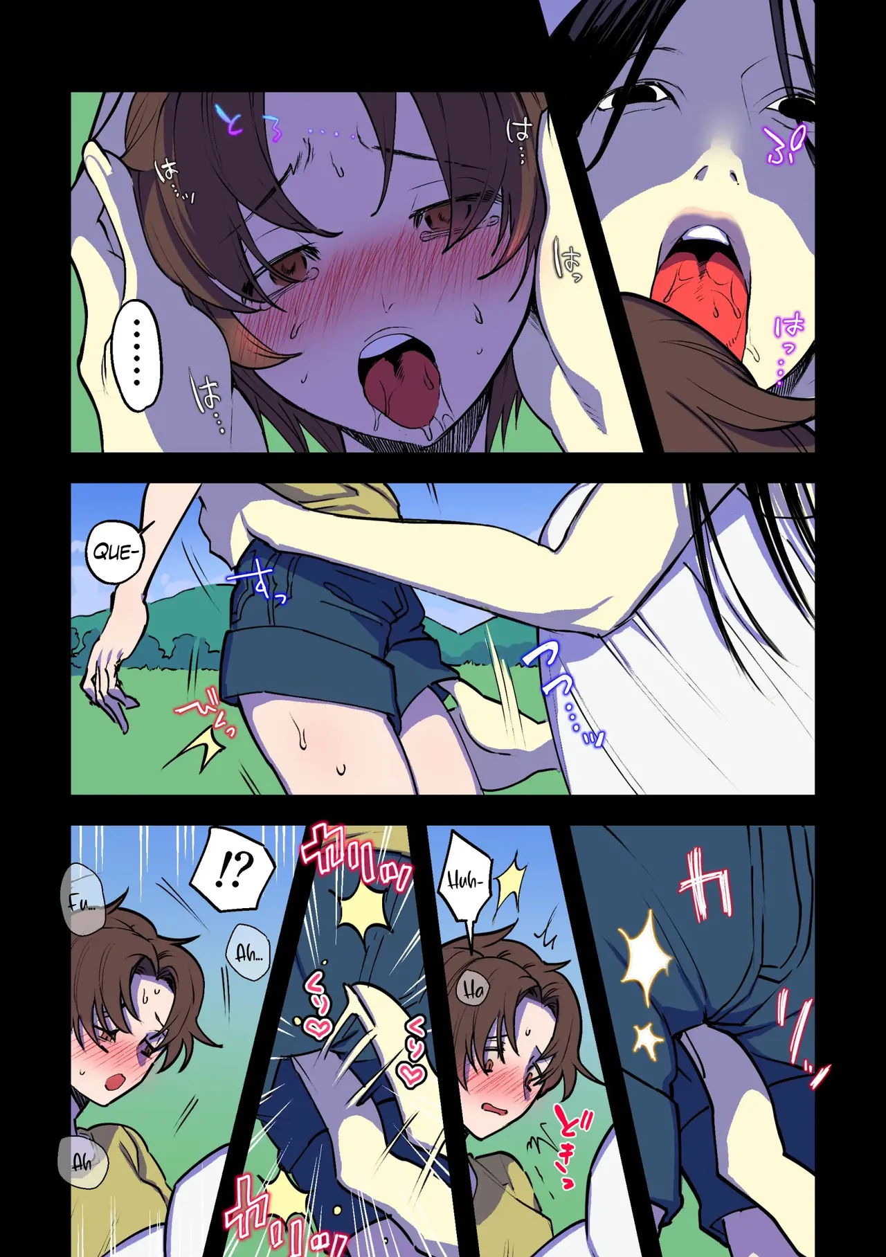 Eien ni Tsuzuku Natsu ~Futanari Kaii x Shoujo~ | Un Verano Eterno de Amor Yuri ~Fantasma Futanari x Chica Inocente~ page 7 full