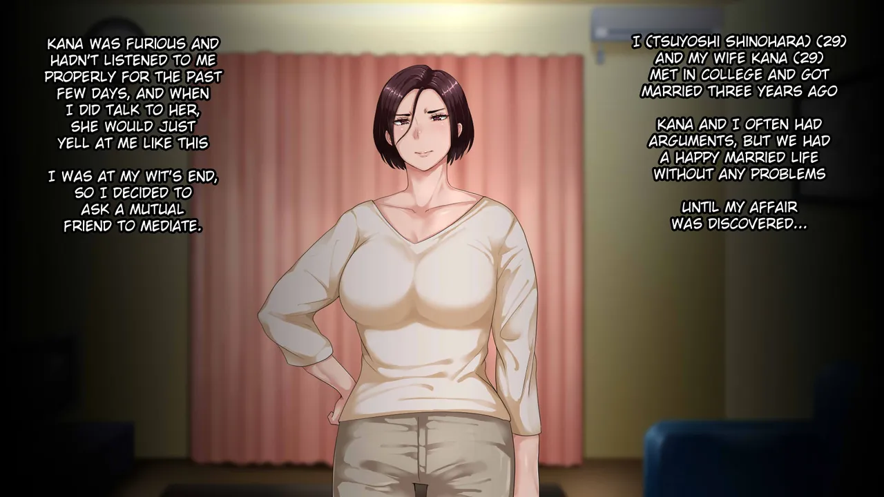 Otto ni Okyuu o Sueyou to shita Tsuyoki Zuma ga Yabai Otoko ni Me o tsukerarete shimau Ohanashi page 4 full