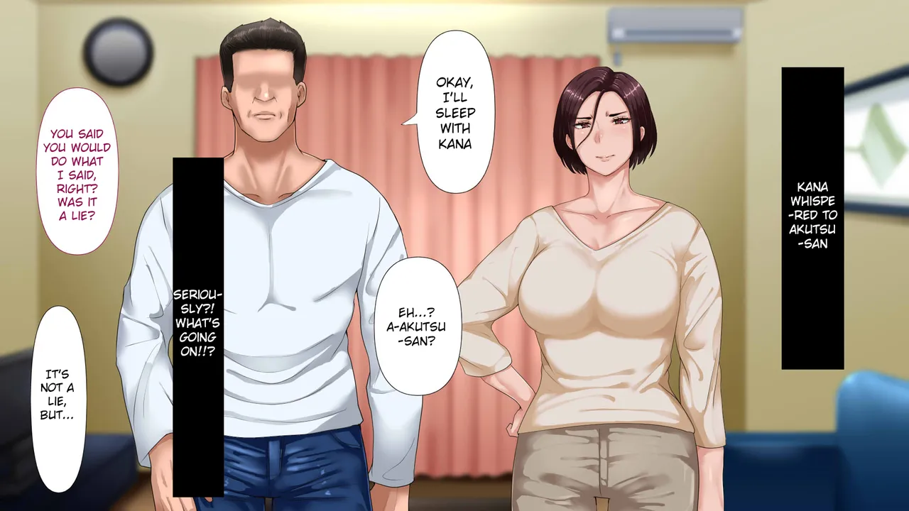 Otto ni Okyuu o Sueyou to shita Tsuyoki Zuma ga Yabai Otoko ni Me o tsukerarete shimau Ohanashi page 9 full