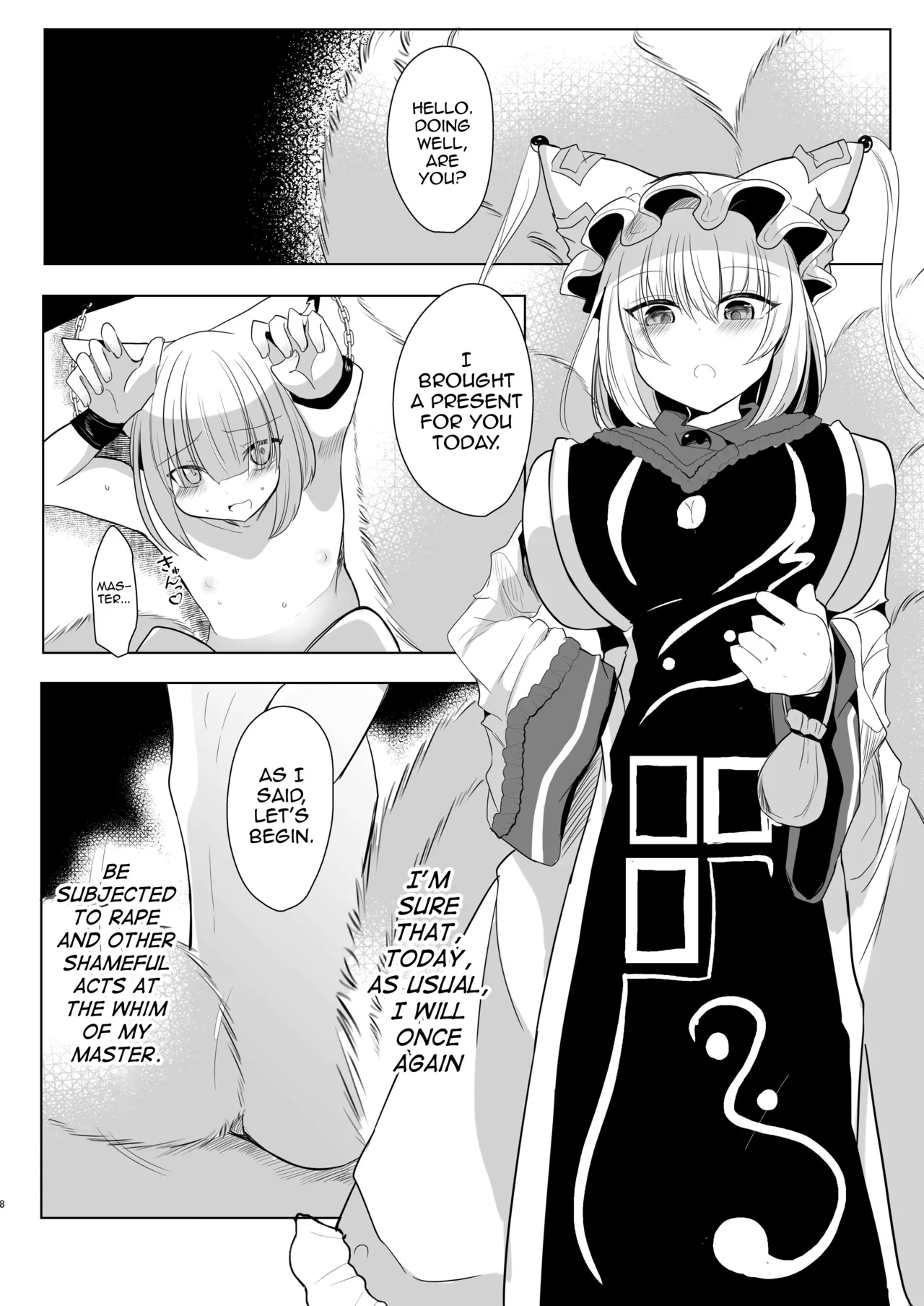 Yakumo Ran ni Yoru Seidorei Shasei Kanri Choukyou Kogitsune Hen page 7 full