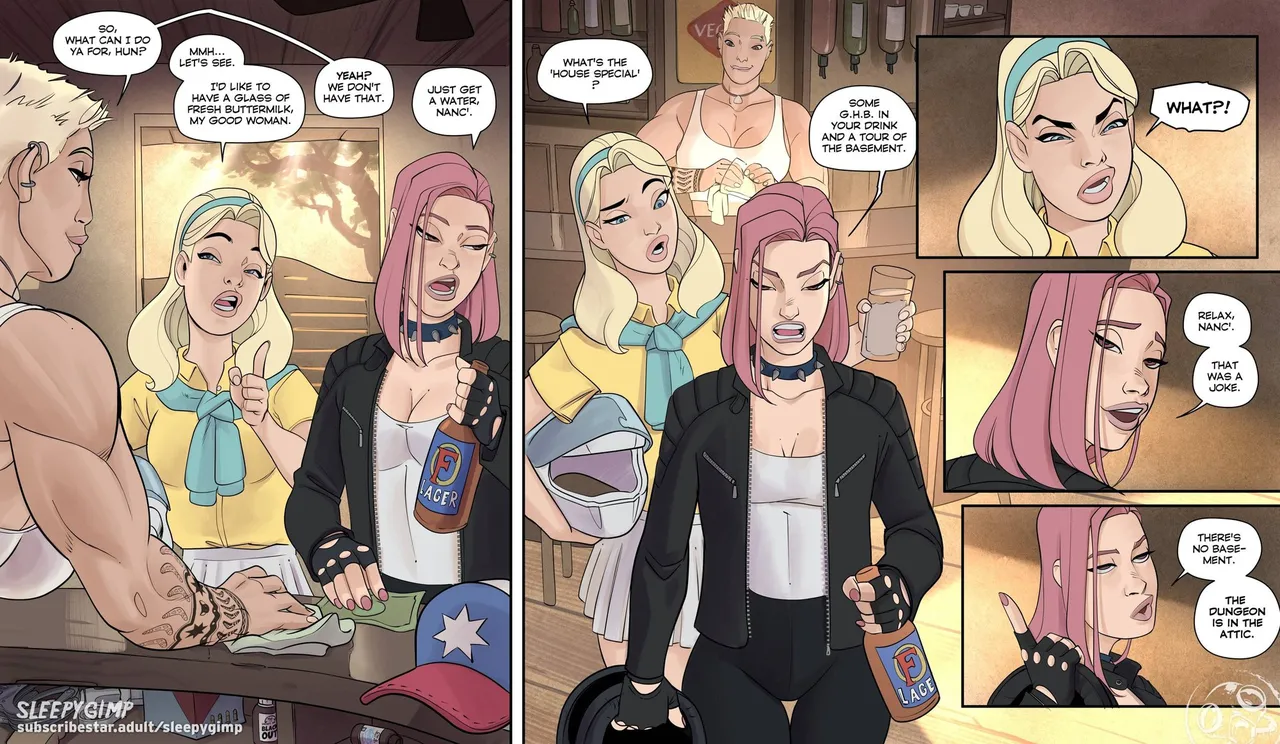 Nancy Templeton in: To Break a Thief 1-34 page 2 full