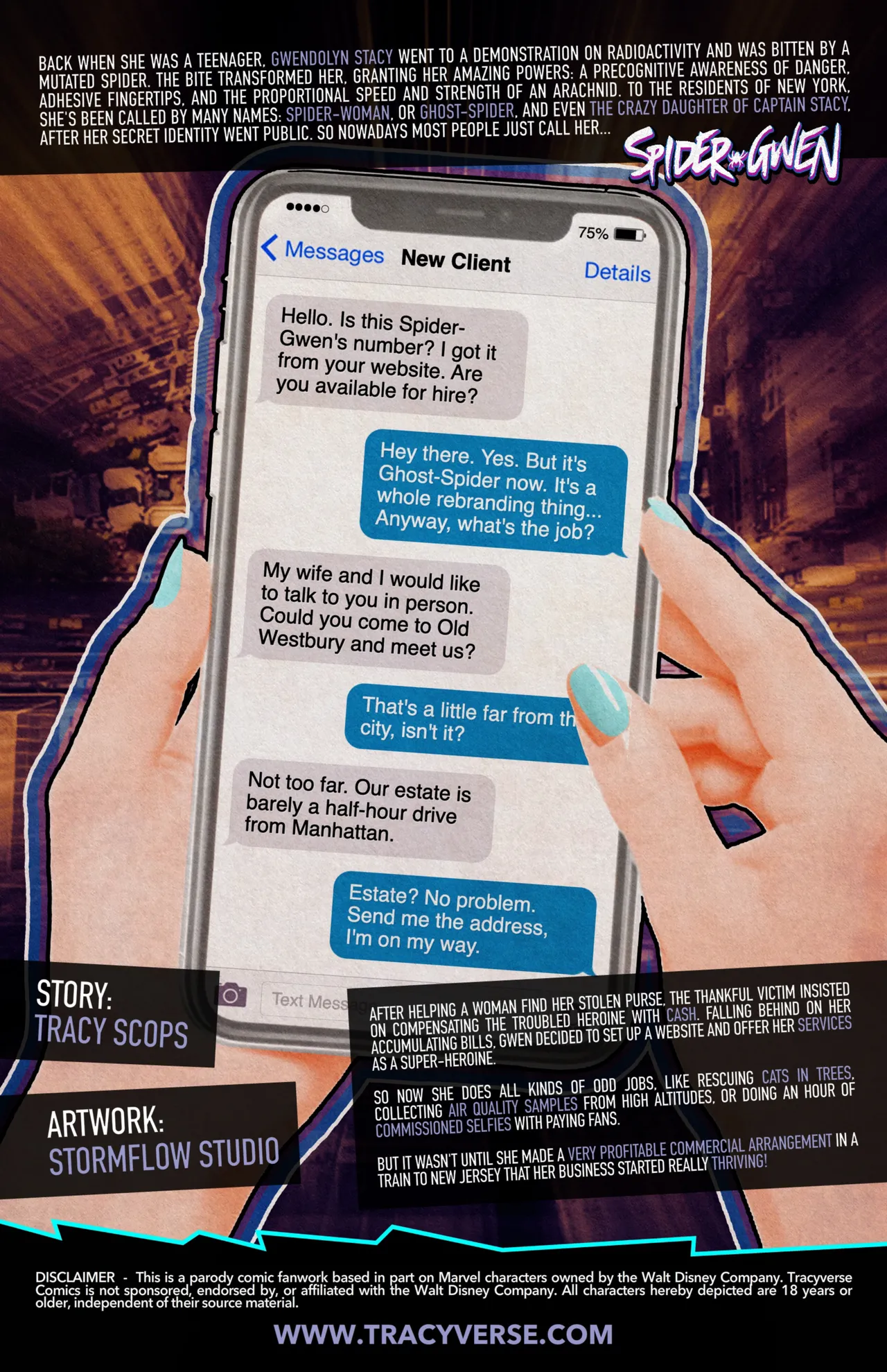 - SpiderGwen Adventures in Super Whoreing 2 page 2 full