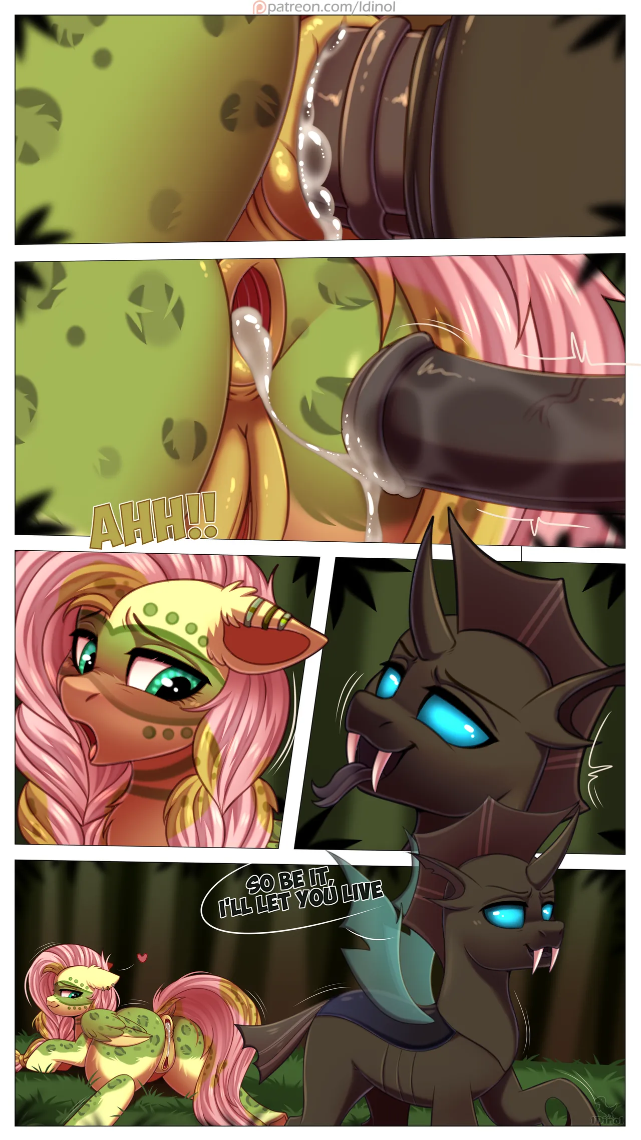 Fluttershy Comic page 8 full