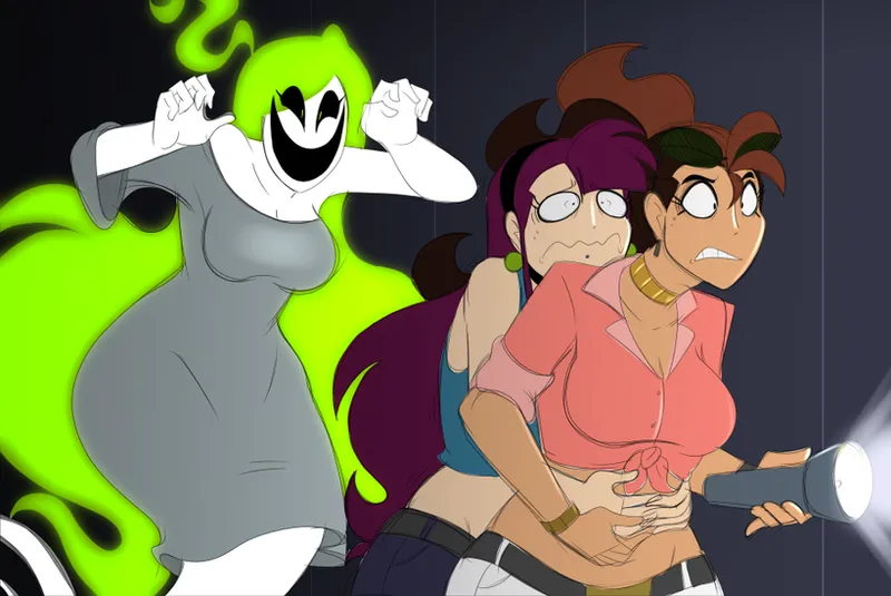 Nisha's Manor - Luna and Jess page 1 full