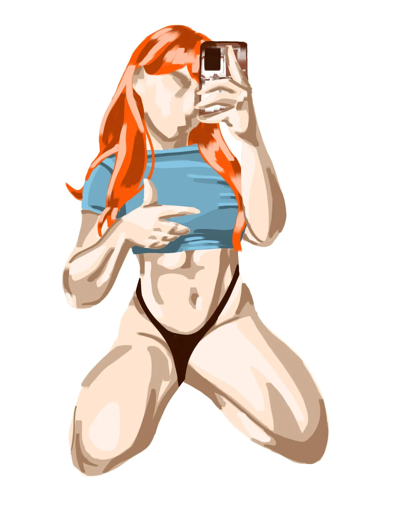 Muscle Girls Art page 1 full