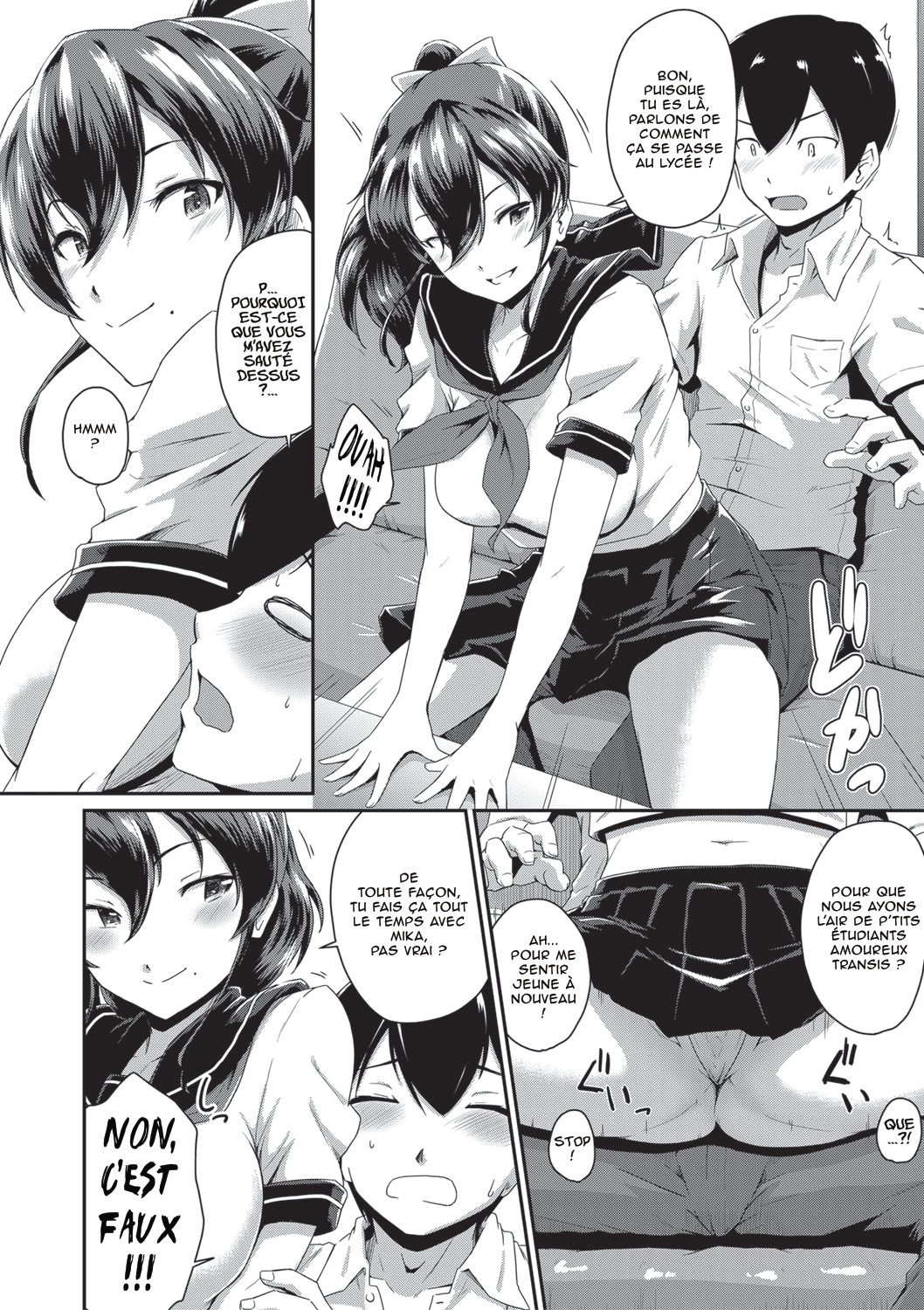 Oshiri ga Suki desu. J'adore les culs Ch2 page 8 full