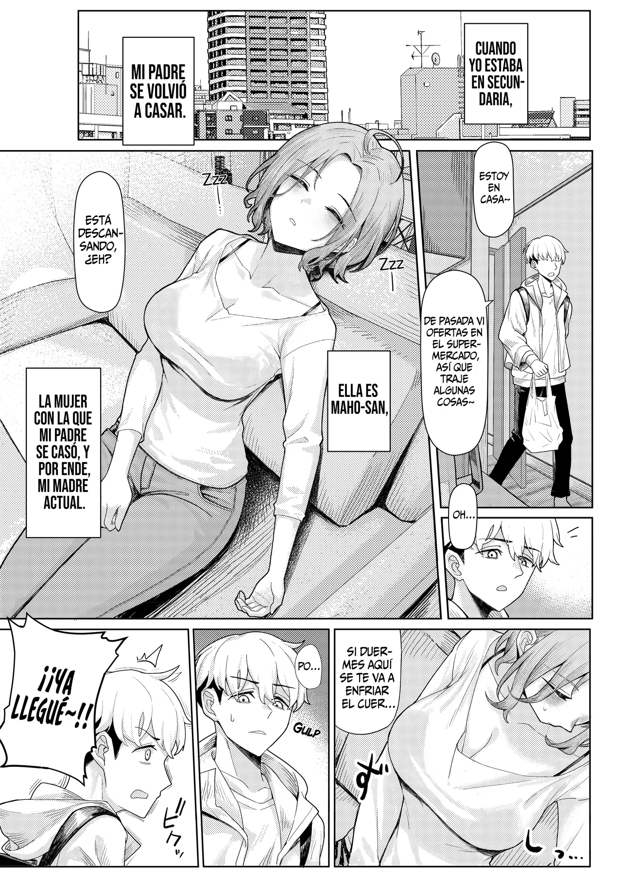 Chichi no Saikon de Doukyo suru Koto ni Natta Gibo no Gijou Shimai to Kawarugawaru Sex shite shimatta Hon page 3 full