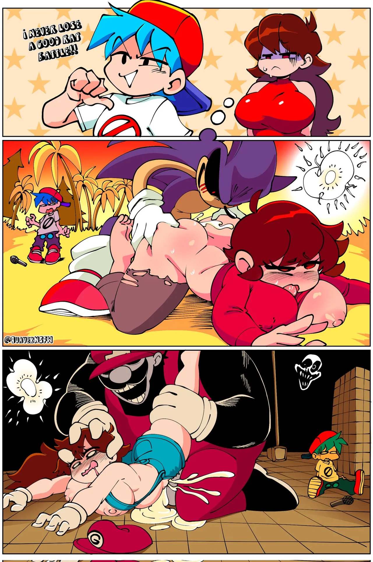 Bf still never lose a rap battle page 1 full