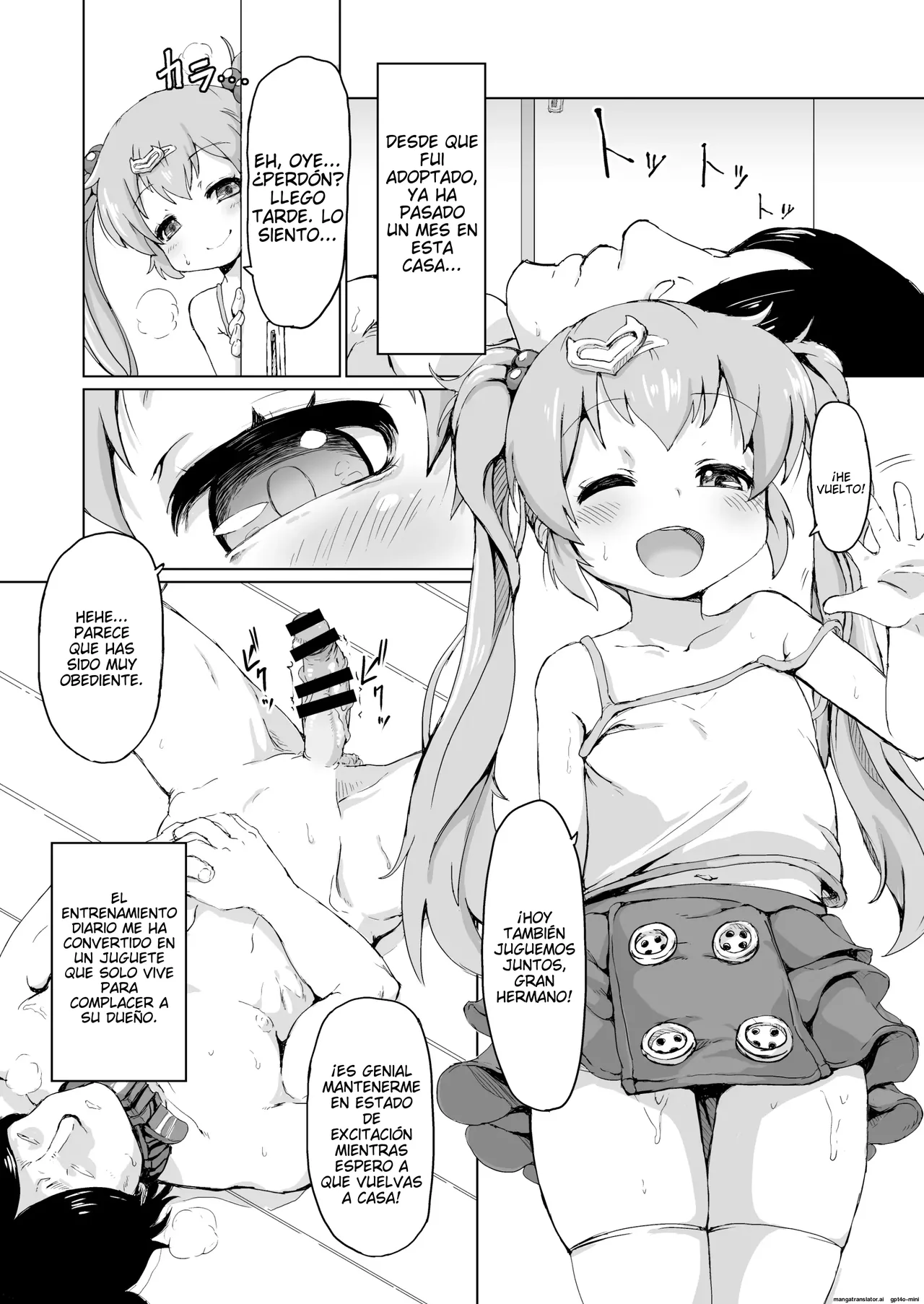 30 Doutei no Ore ga Rinka no Shoujo ni Shitsukerare Tachiba o Wakaraserareru Hanashi | Como un wawita de 30 años, yo era virgen y fui entrenado por la lolita de al lado para entender la historia de mi propia posición page 7 full