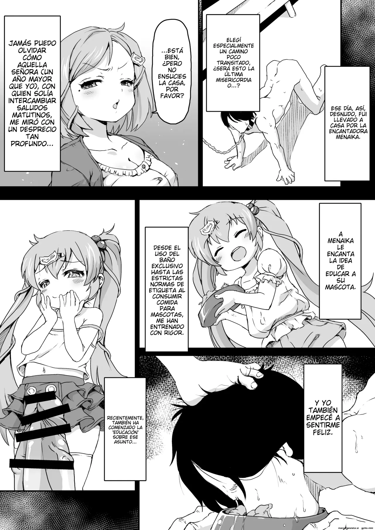30 Doutei no Ore ga Rinka no Shoujo ni Shitsukerare Tachiba o Wakaraserareru Hanashi | Como un wawita de 30 años, yo era virgen y fui entrenado por la lolita de al lado para entender la historia de mi propia posición page 8 full