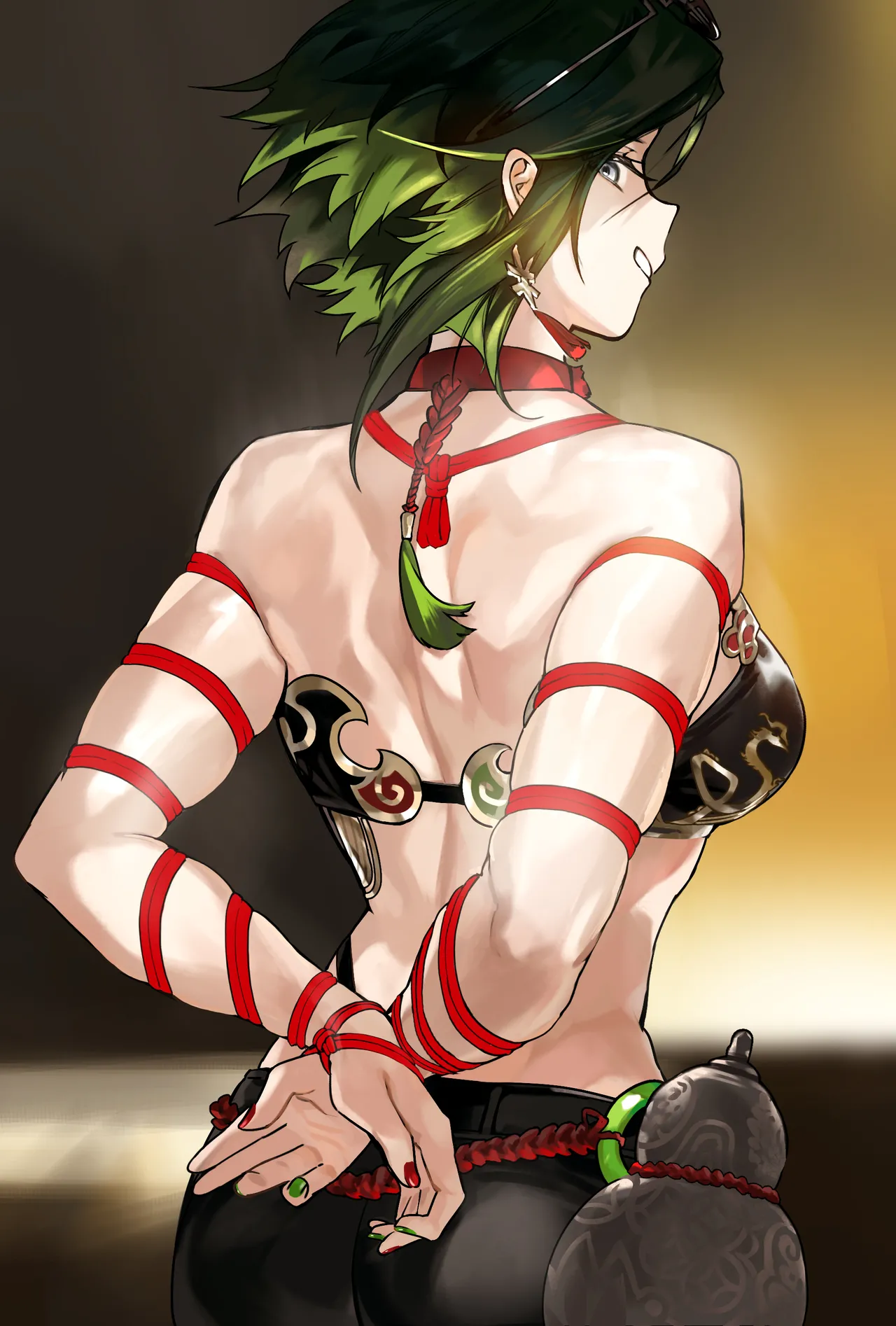 新月同行 银峰 漂亮肌肉后背拘束 page 2 full