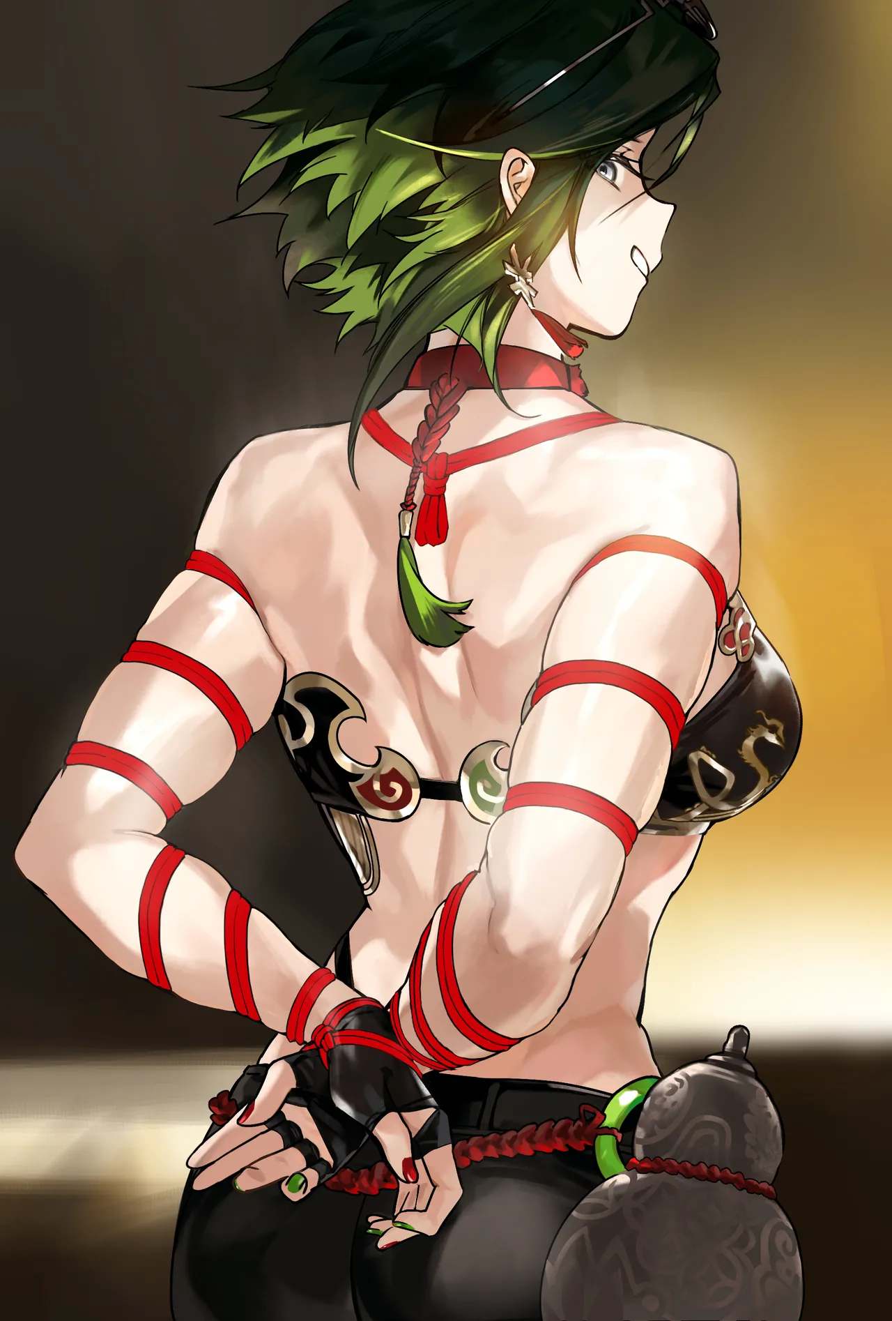 新月同行 银峰 漂亮肌肉后背拘束 page 4 full