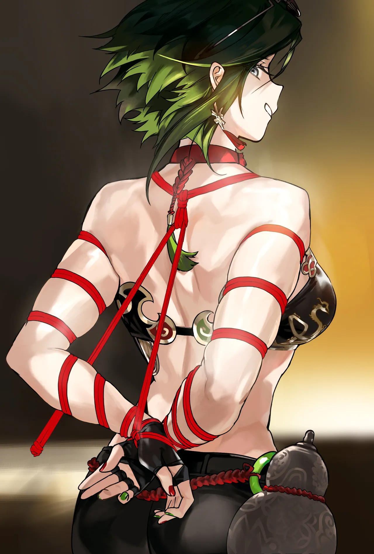 新月同行 银峰 漂亮肌肉后背拘束 page 5 full