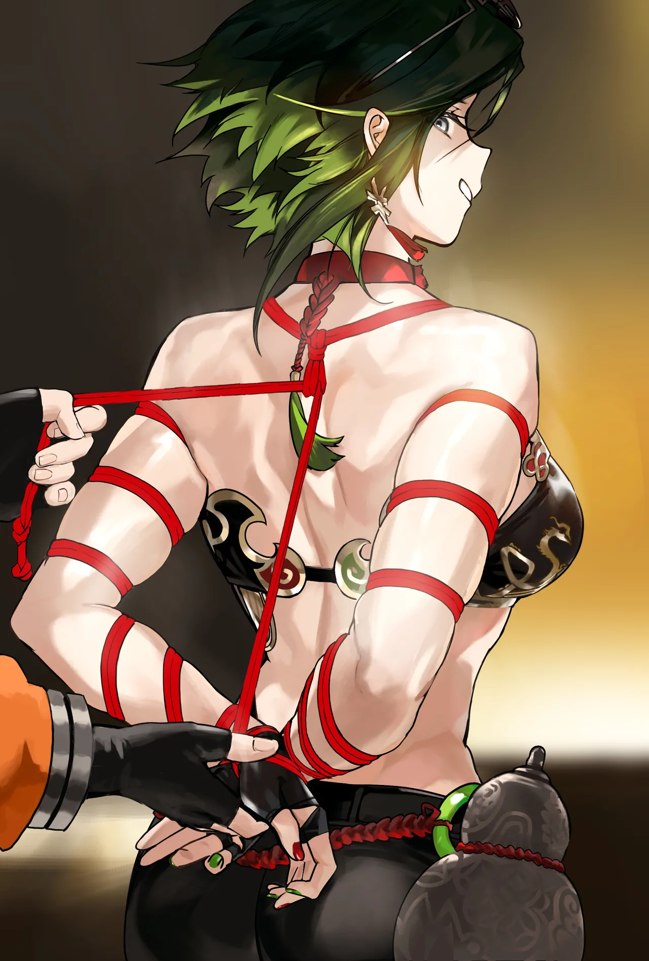 新月同行 银峰 漂亮肌肉后背拘束 page 6 full