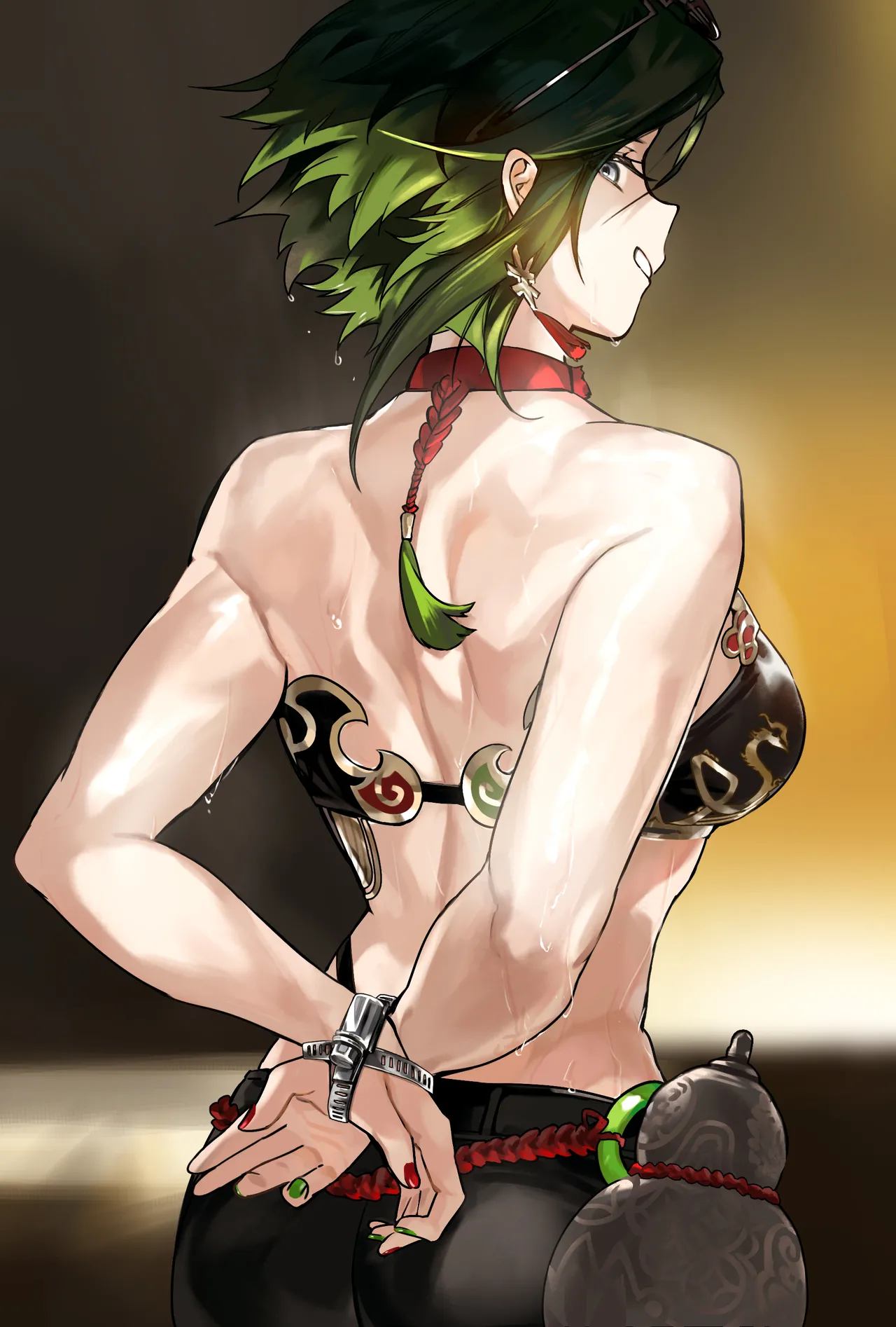 新月同行 银峰 漂亮肌肉后背拘束 page 7 full