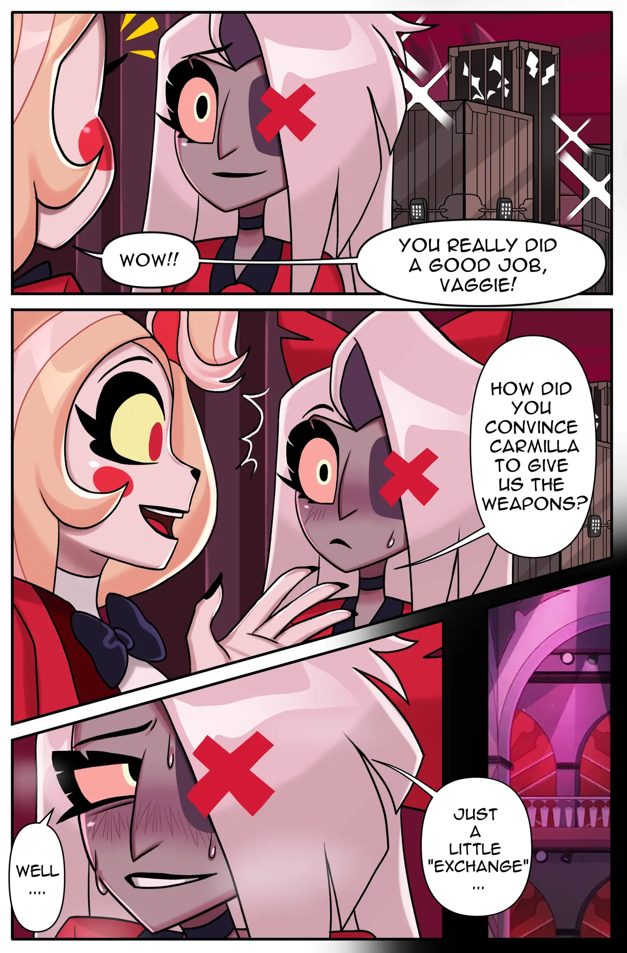 Vaggie x Carmilla page 1 full