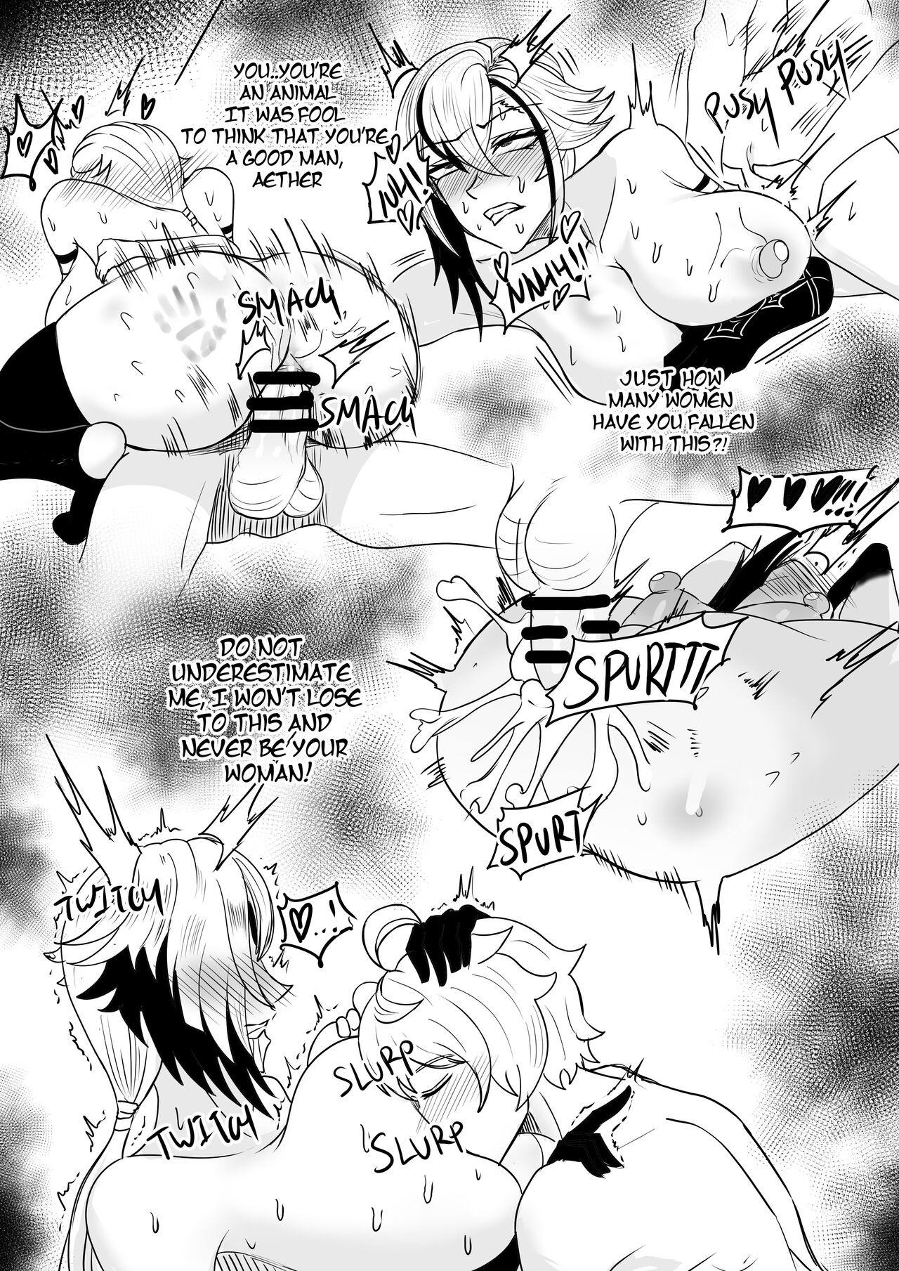 Aether x Arlecchino page 6 full