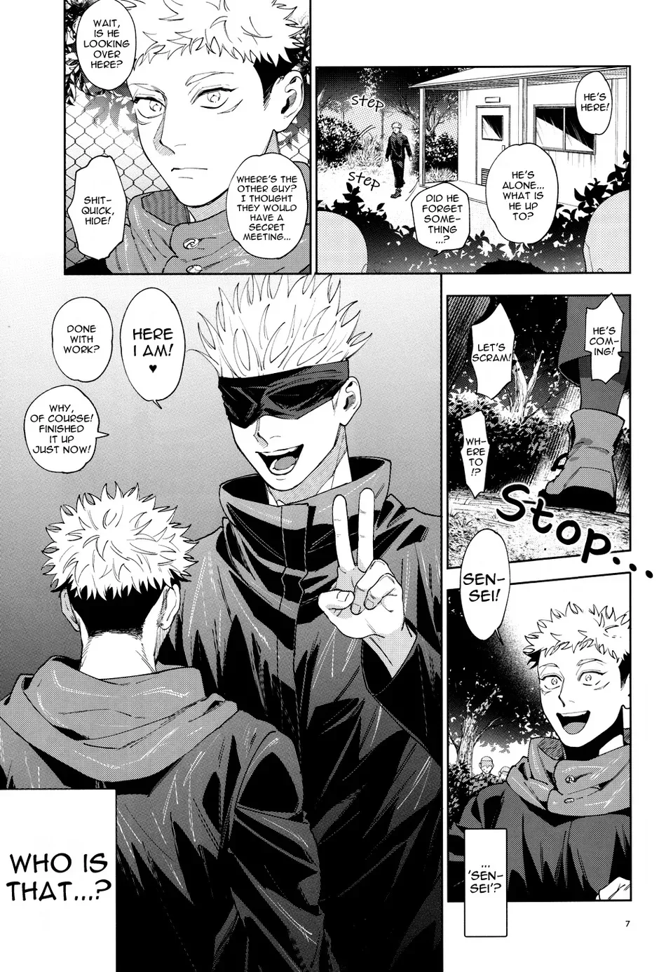 Totsujo Nyuubu Shitekita Danshi ga Erosugite Nanmo okoranai hazu ga naku – Jujutsu Kaisen dj page 6 full