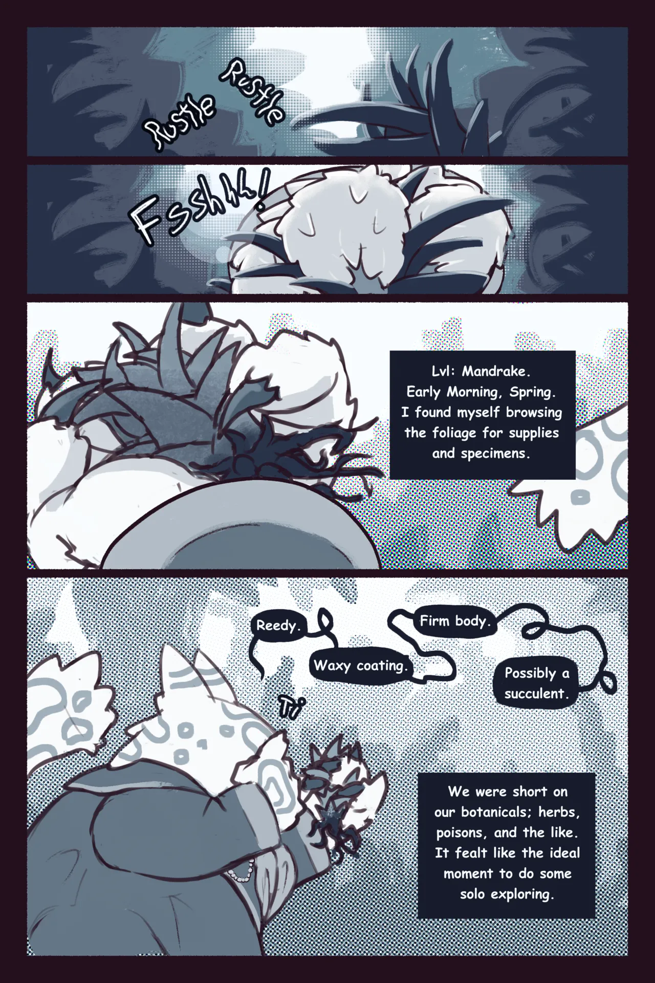 Catalogue of Debauched Treasures: Ogre's Pride page 1 full