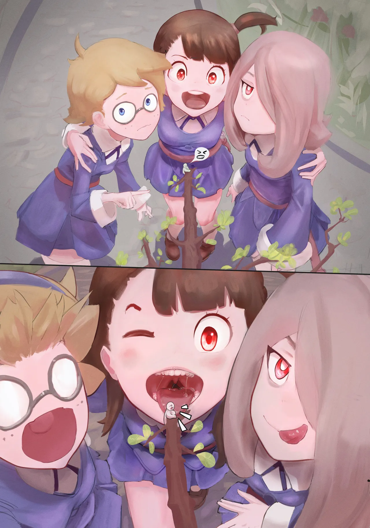 Little witch academia page 1 full