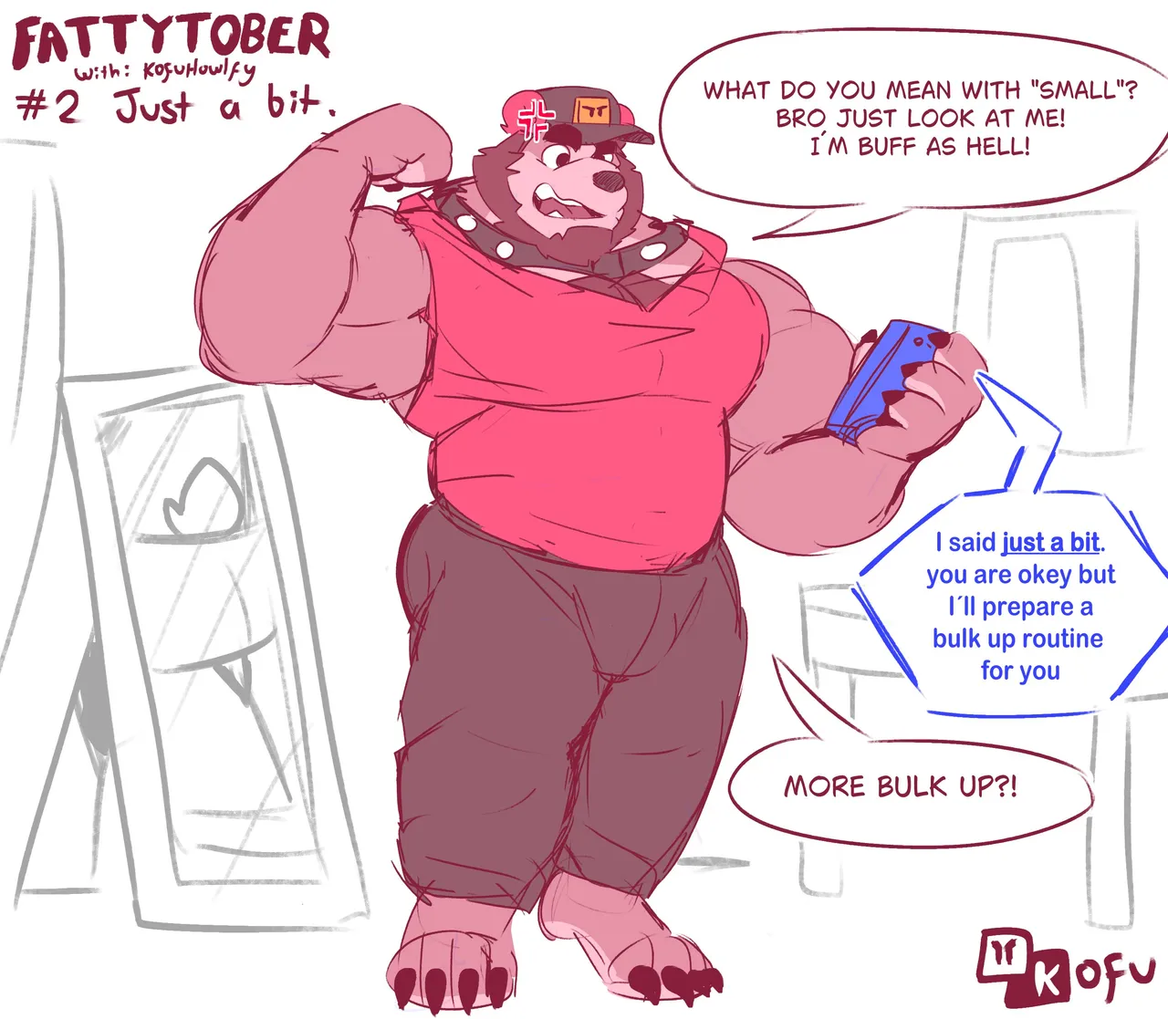 Kofu Howlfy / Fattytober page 2 full