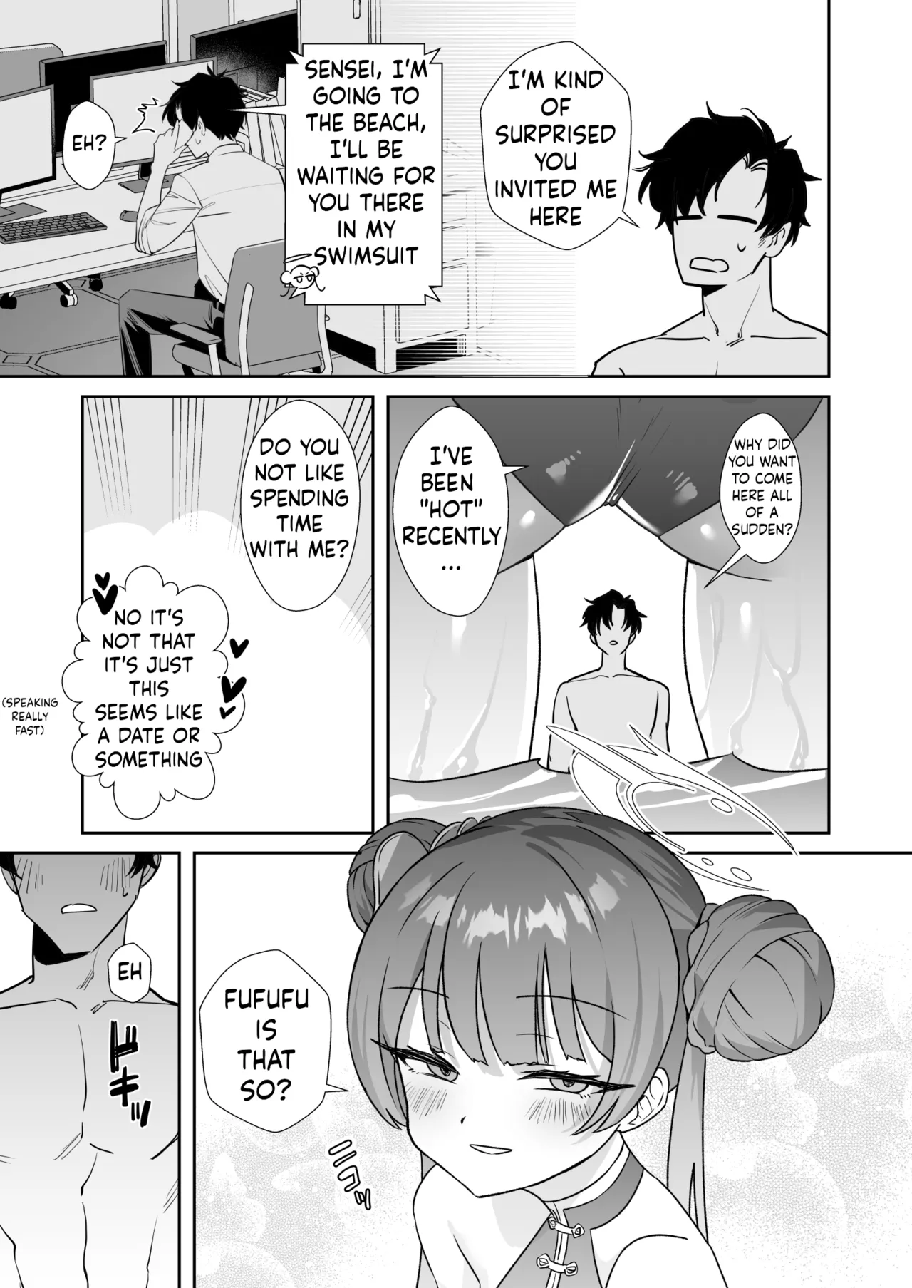 Monshu-sama wa Atsuin desu! ~Otona no Dosukebe Taisou Hen~ page 4 full