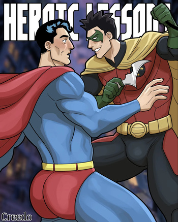 Superman x Robin : Heroic Lessons cover