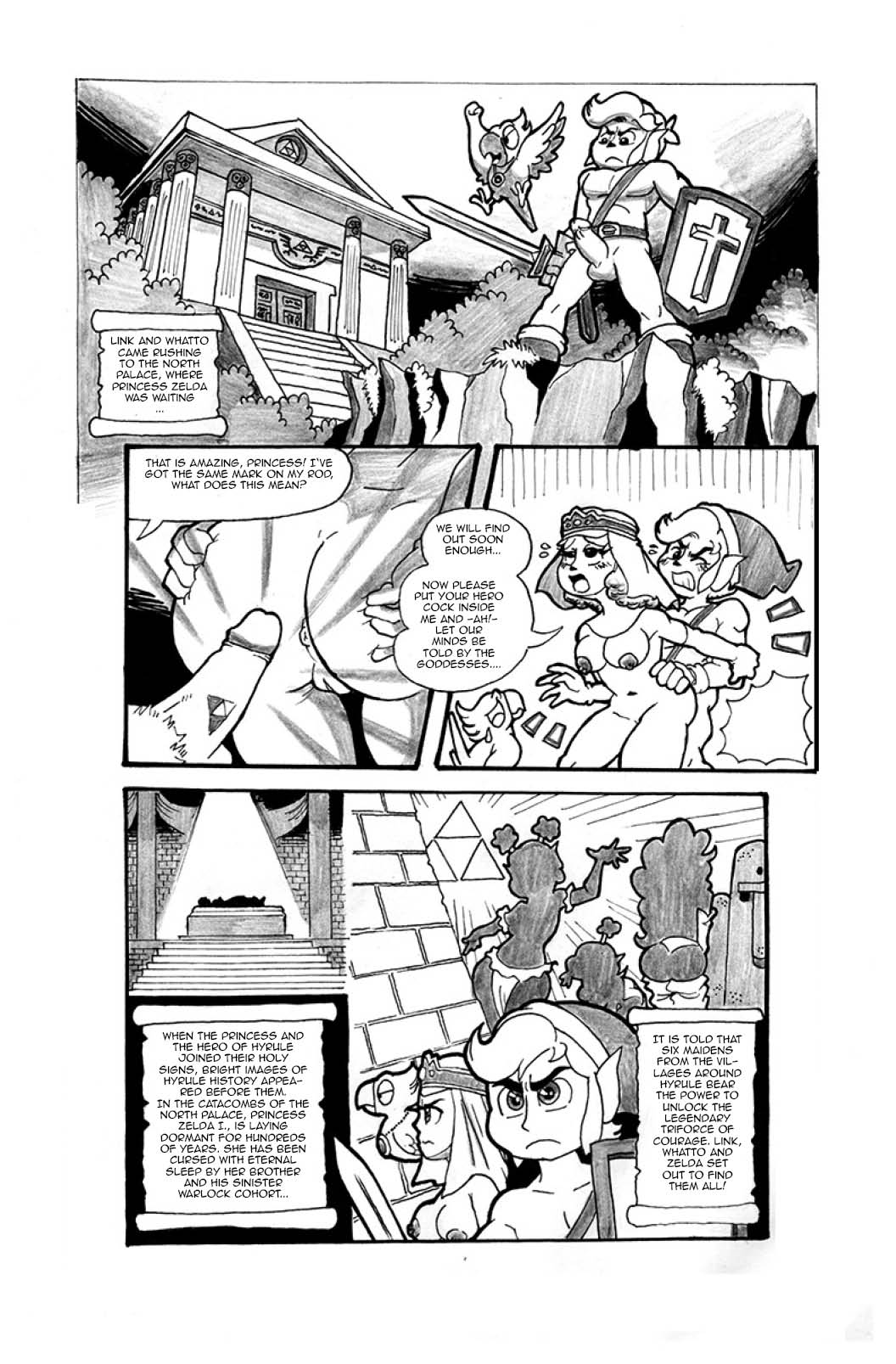 The Legend of Zelda II: The Naughty Adventure of Link page 2 full