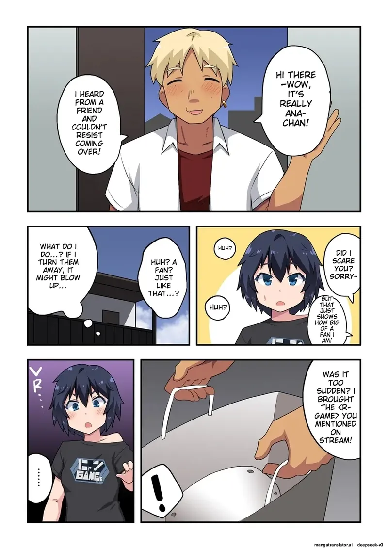 Namanushi-chan wa Ayaui! 3 | The streamer is in danger! 3 page 4 full