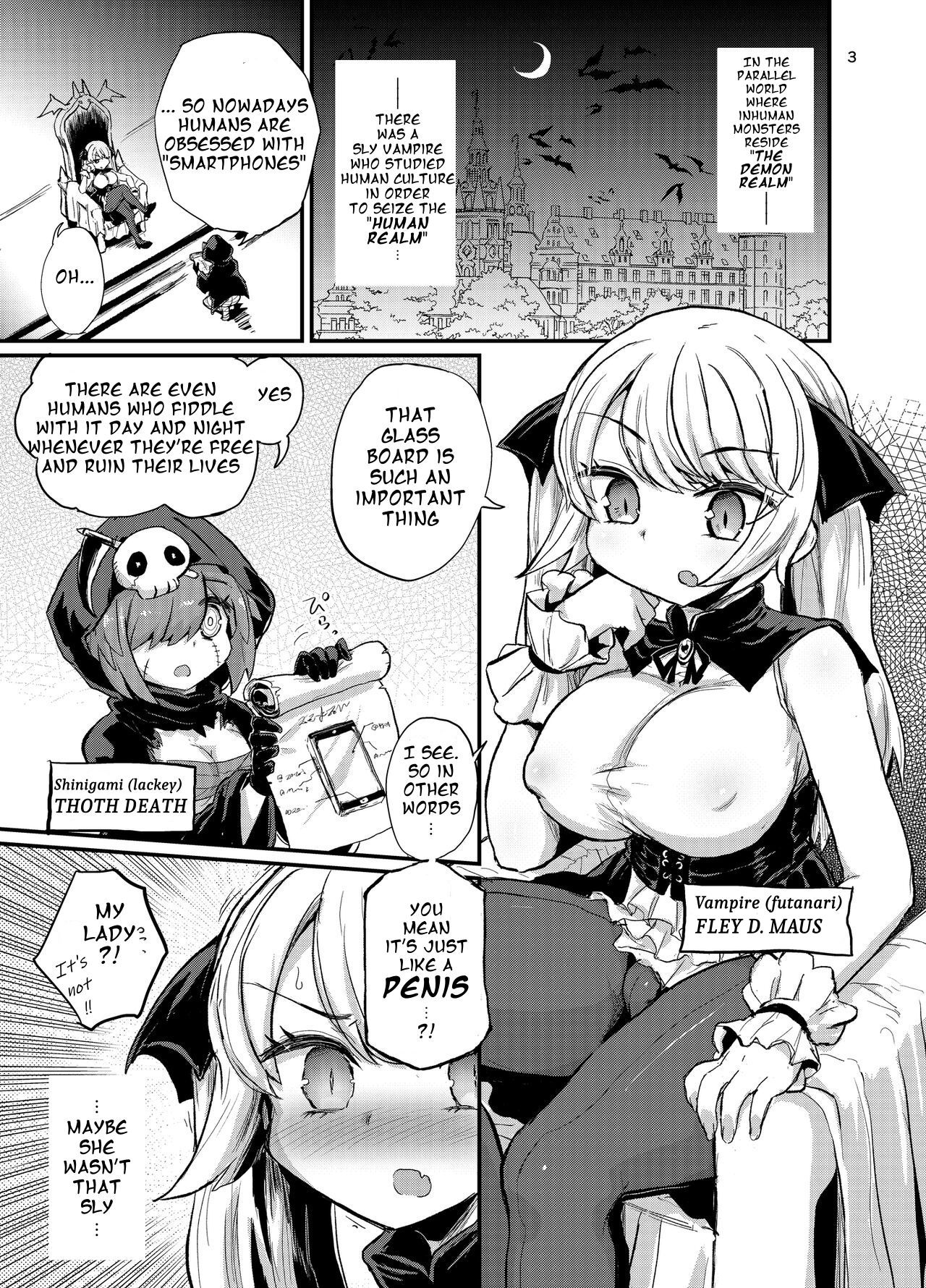 Futanari Vampire Ojou-sama page 3 full