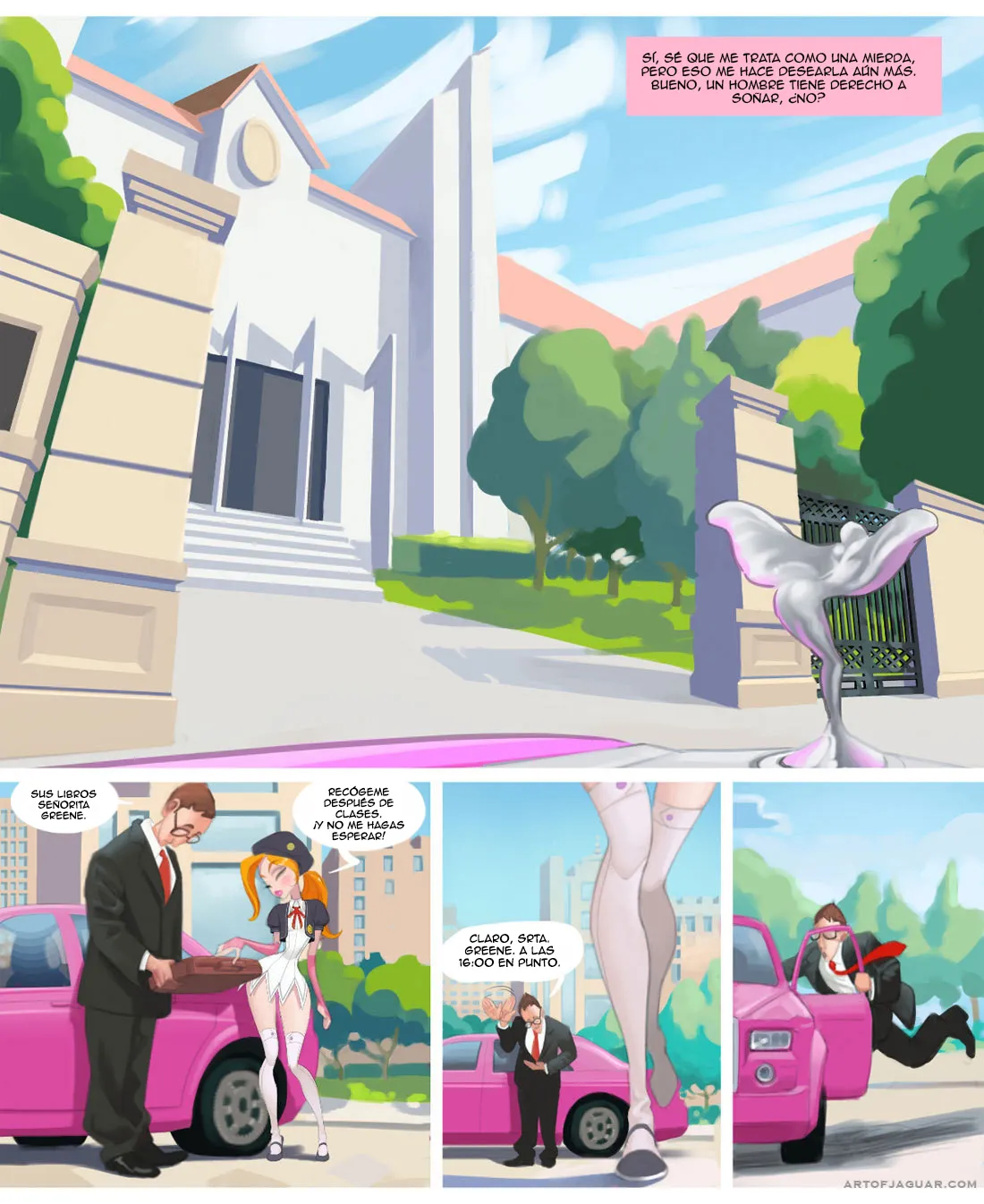 Rich Bitch 1 -  My Dreams of Alexa / Mis Sueños con Alexa page 3 full