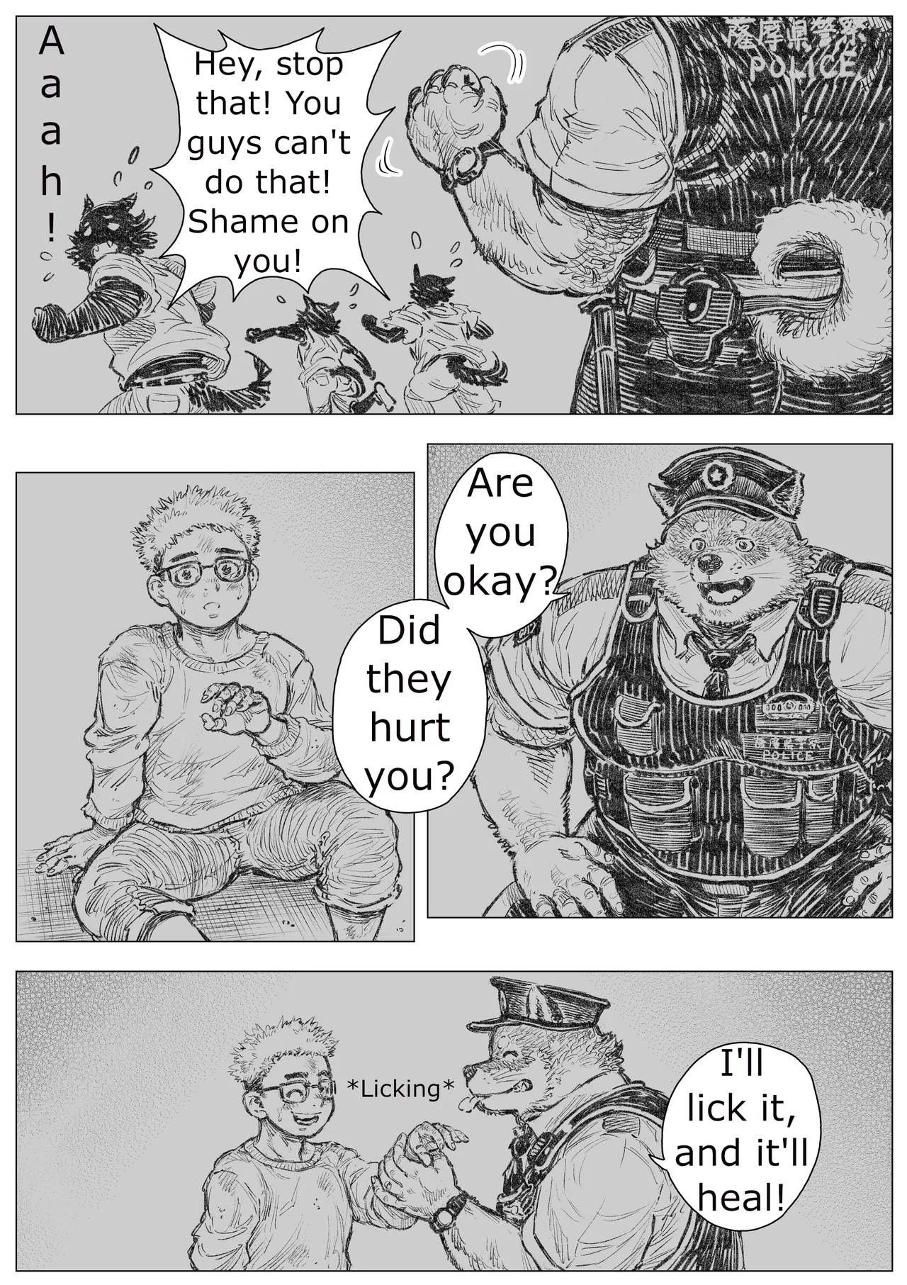 Officer Tsun, Police Dog page 2 full