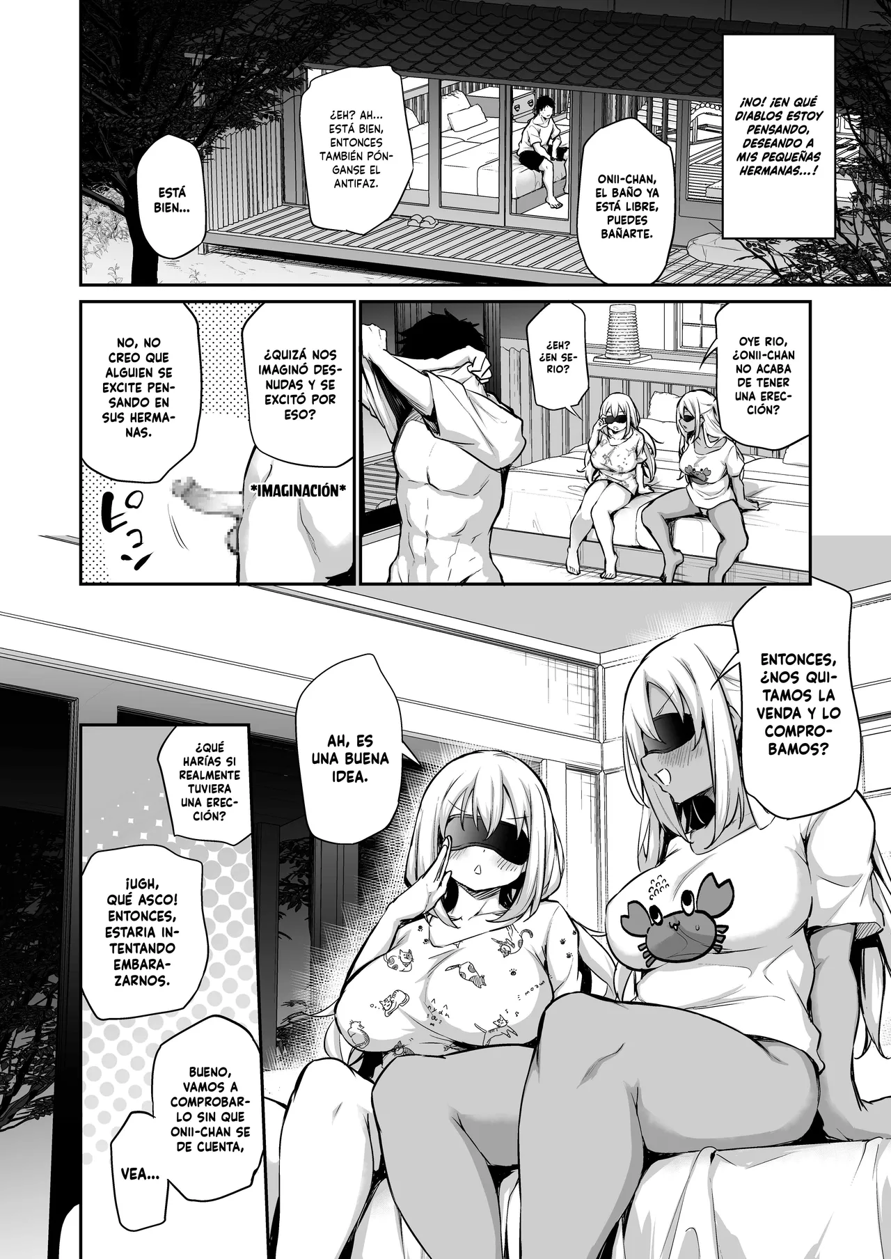Imouto-tachi o Haramasenai to Derarenai Mura | Un Pueblo del que no Puedo Salir a Menos que Embarace a Mis Hermanas page 9 full