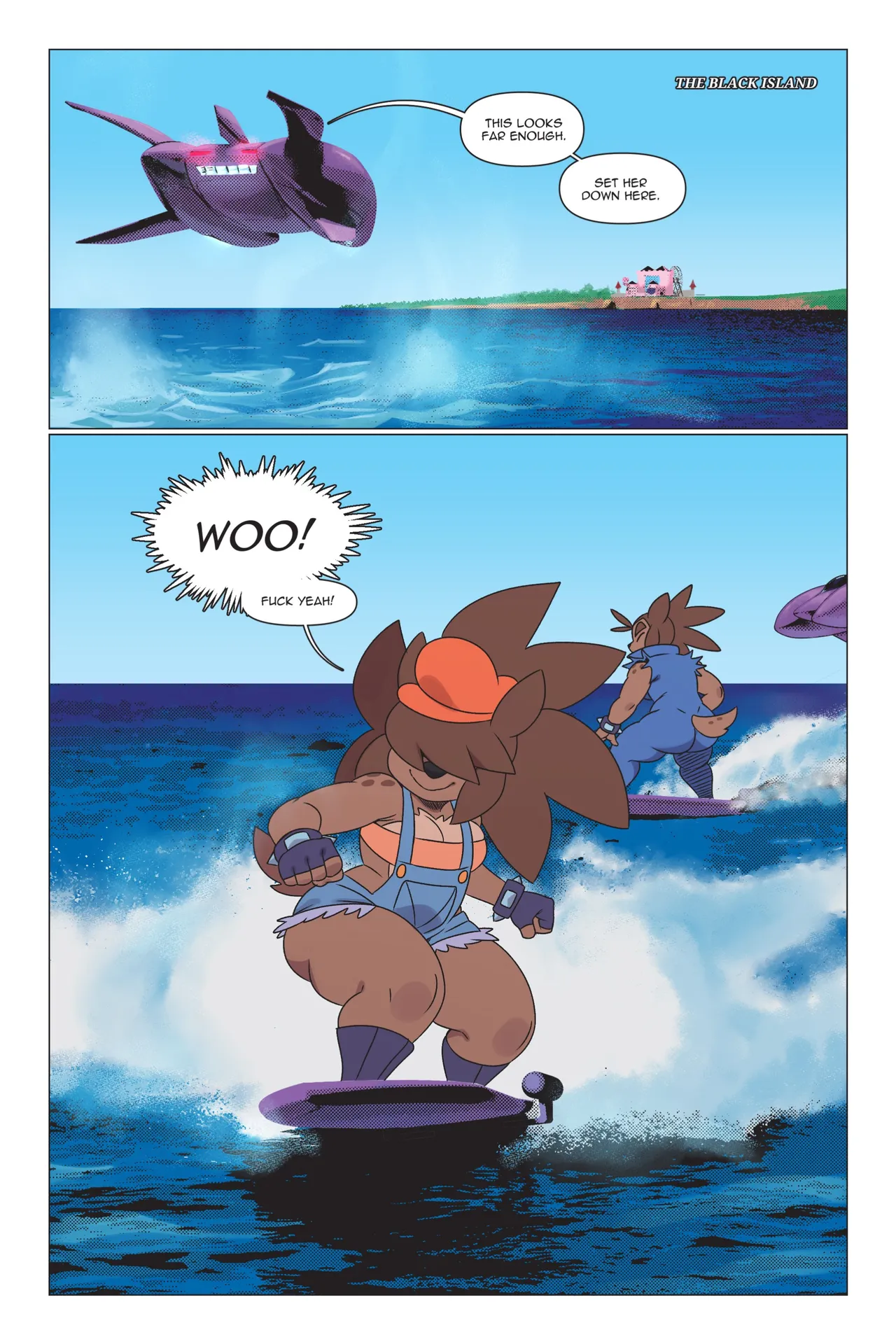 The Veleno Sisters Issue #0: Black Island page 6 full