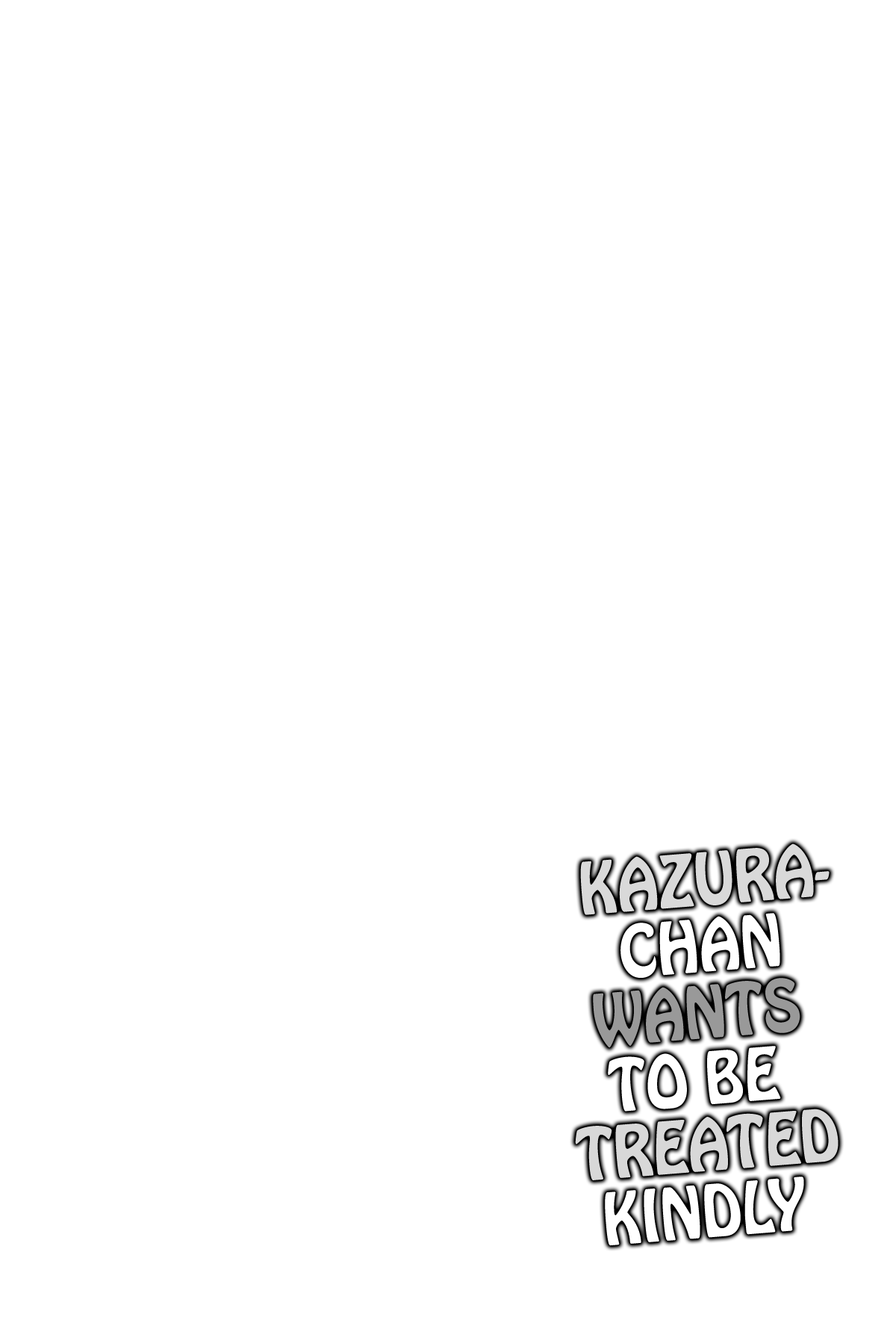 Kazura-chan wa Yasashiku Saretai | Kazura-chan wants to be treated kindly page 3 full