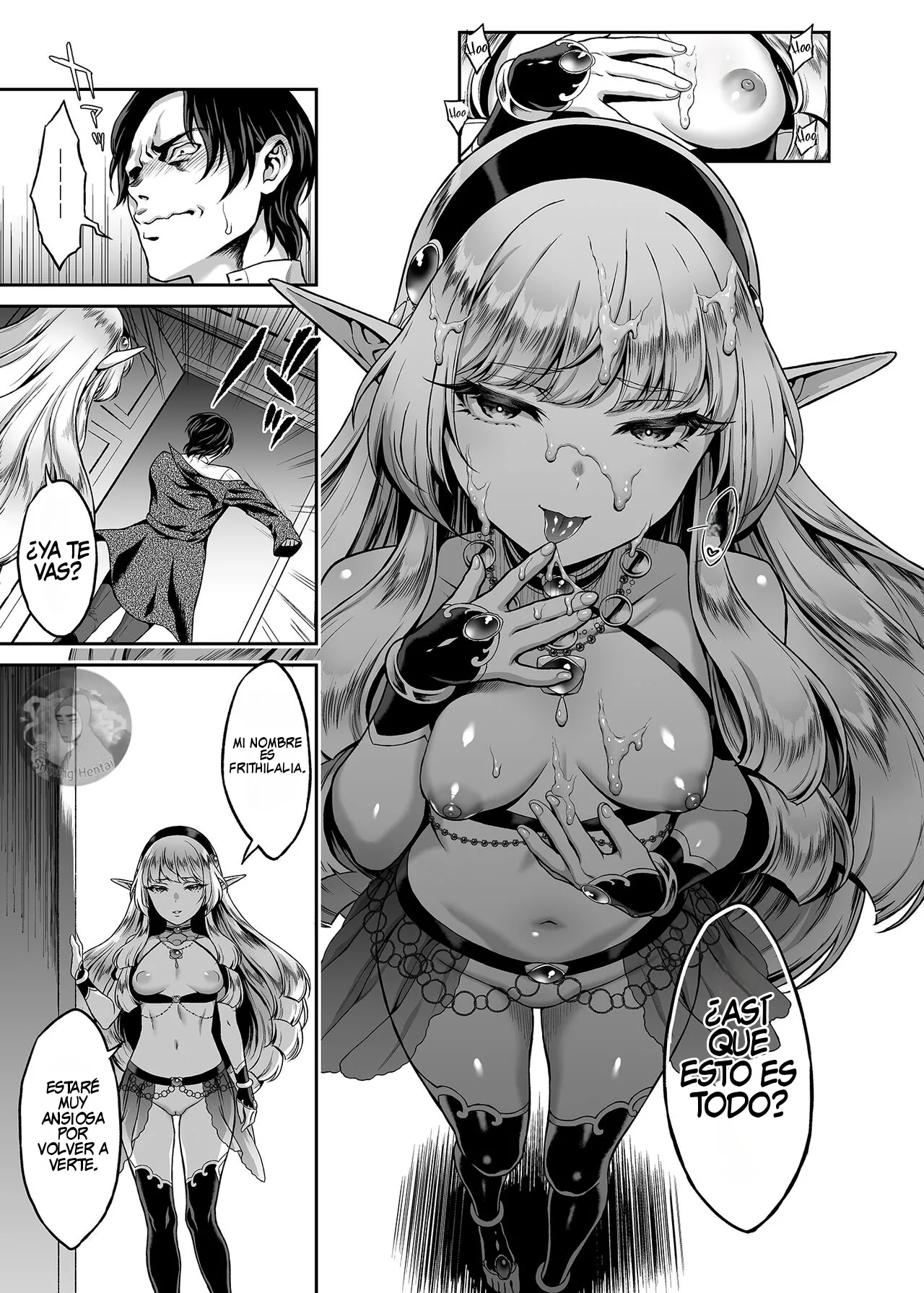 Yuukyuu no Shou Elf 1 "Dokuhebi" | La Elfa Eterna 1 "Una Serpiente Venenosa" page 10 full