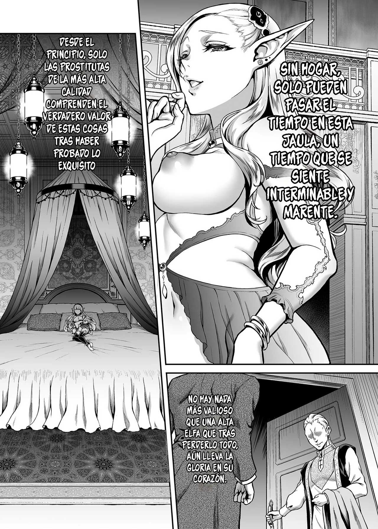 Yuukyuu no Shou Elf 1 "Dokuhebi" | La Elfa Eterna 1 "Una Serpiente Venenosa" page 6 full