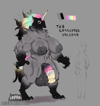 The Corrupted Unicorn cover
